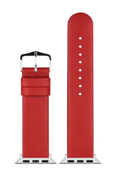 Hirsch Scandic for Apple Watch kelloranneke, punainen