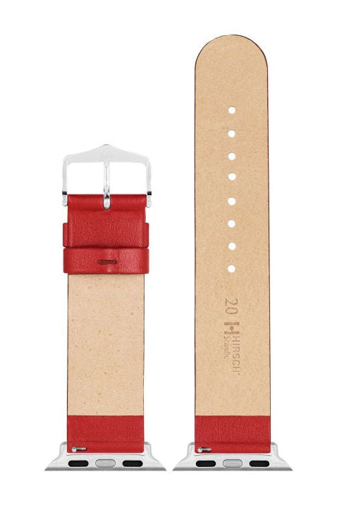 Hirsch Scandic for Apple Watch kelloranneke, punainen