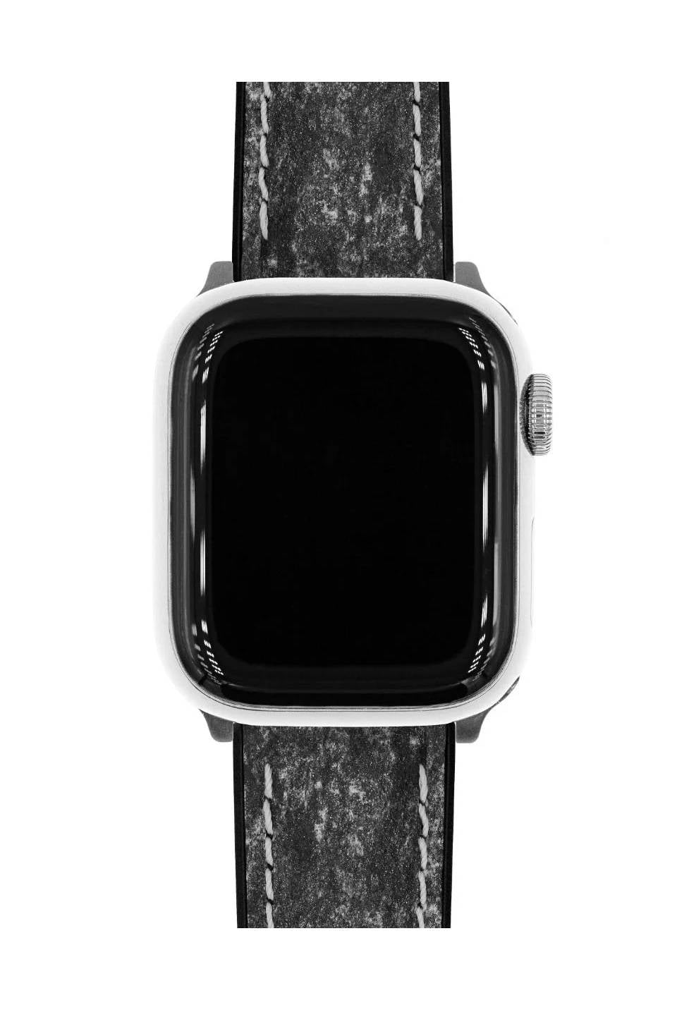 Hirsch Stone for Apple Watch L Black kellon ranneke