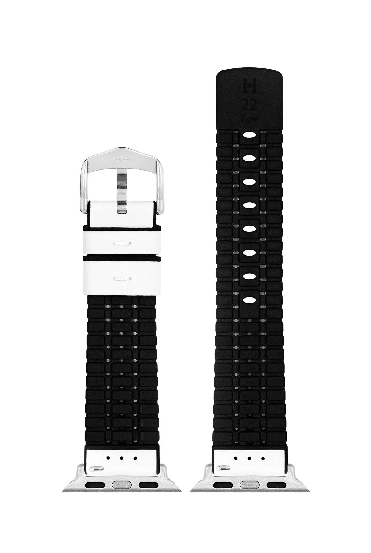 Hirsch Tiger for Apple Watch L White kellon ranneke 0915075000AD