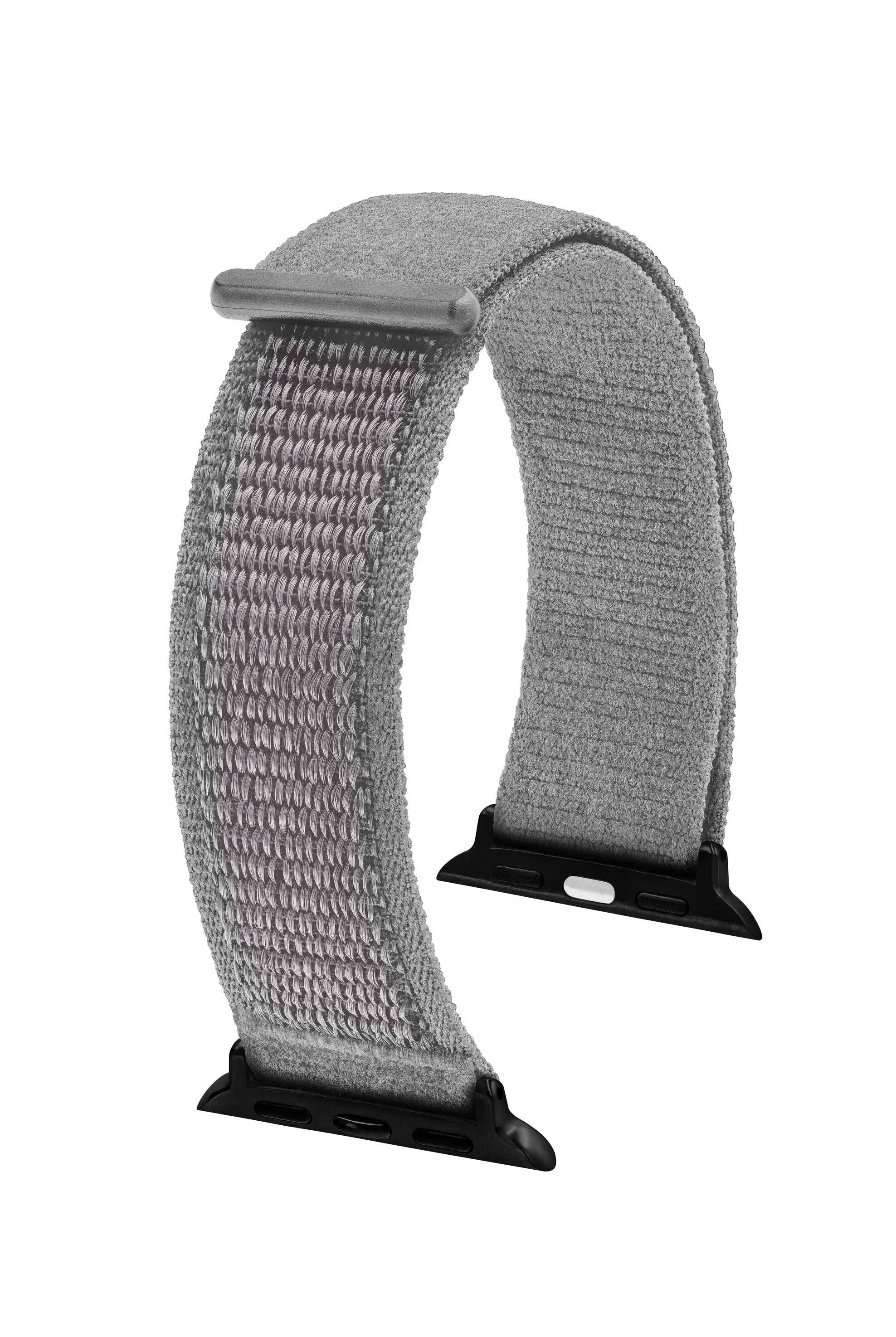 Hirsch Vocem for Apple Watch L Grey kellon ranneke