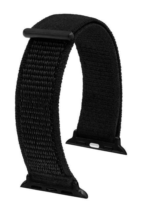 Hirsch Vocem for Apple Watch kelloranneke, musta