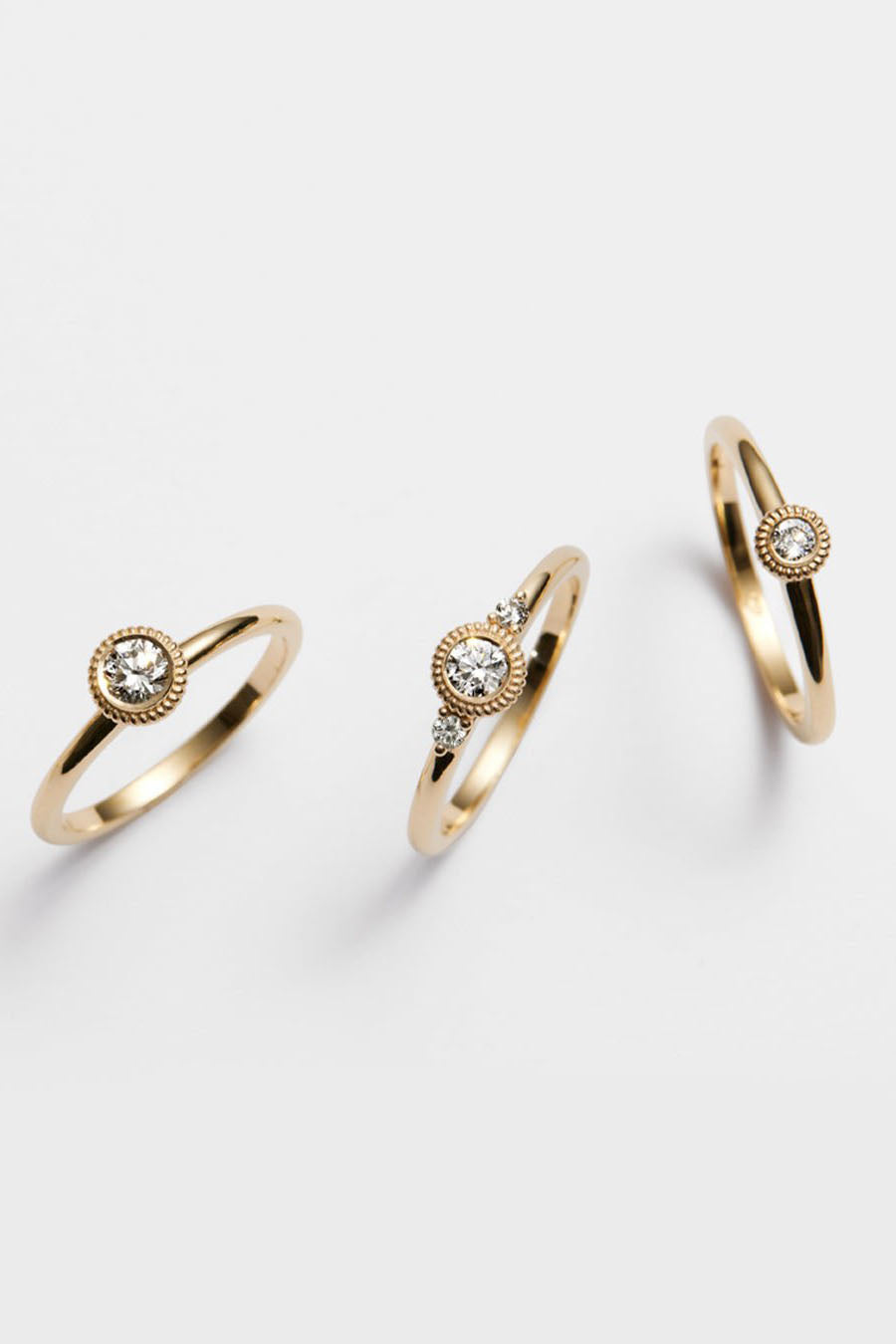 Kalevala Love Valittu kultainen timanttisormus 0,23ct