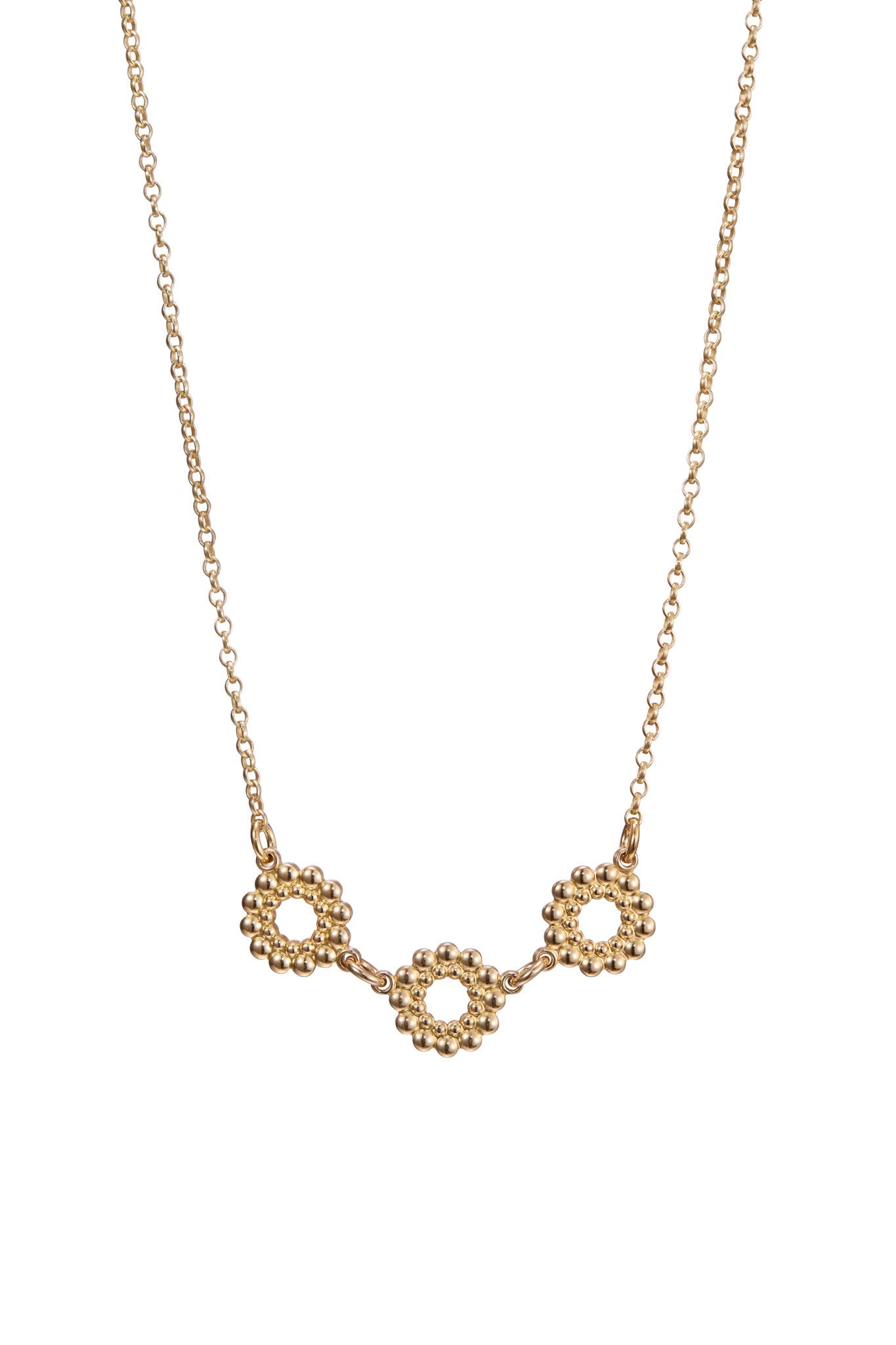 Kalevala Valoisa-kaulakoru kolmiosaoien pronssi