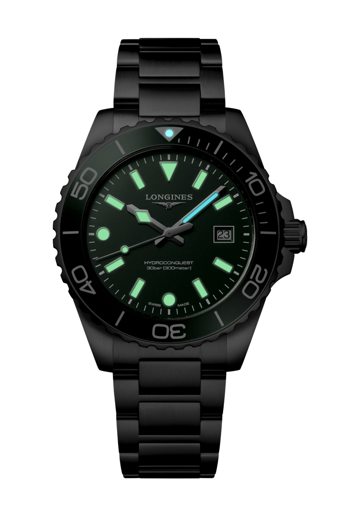 Longines Hydroconquest 42 Quartz rannekello L3.769.4.06.6