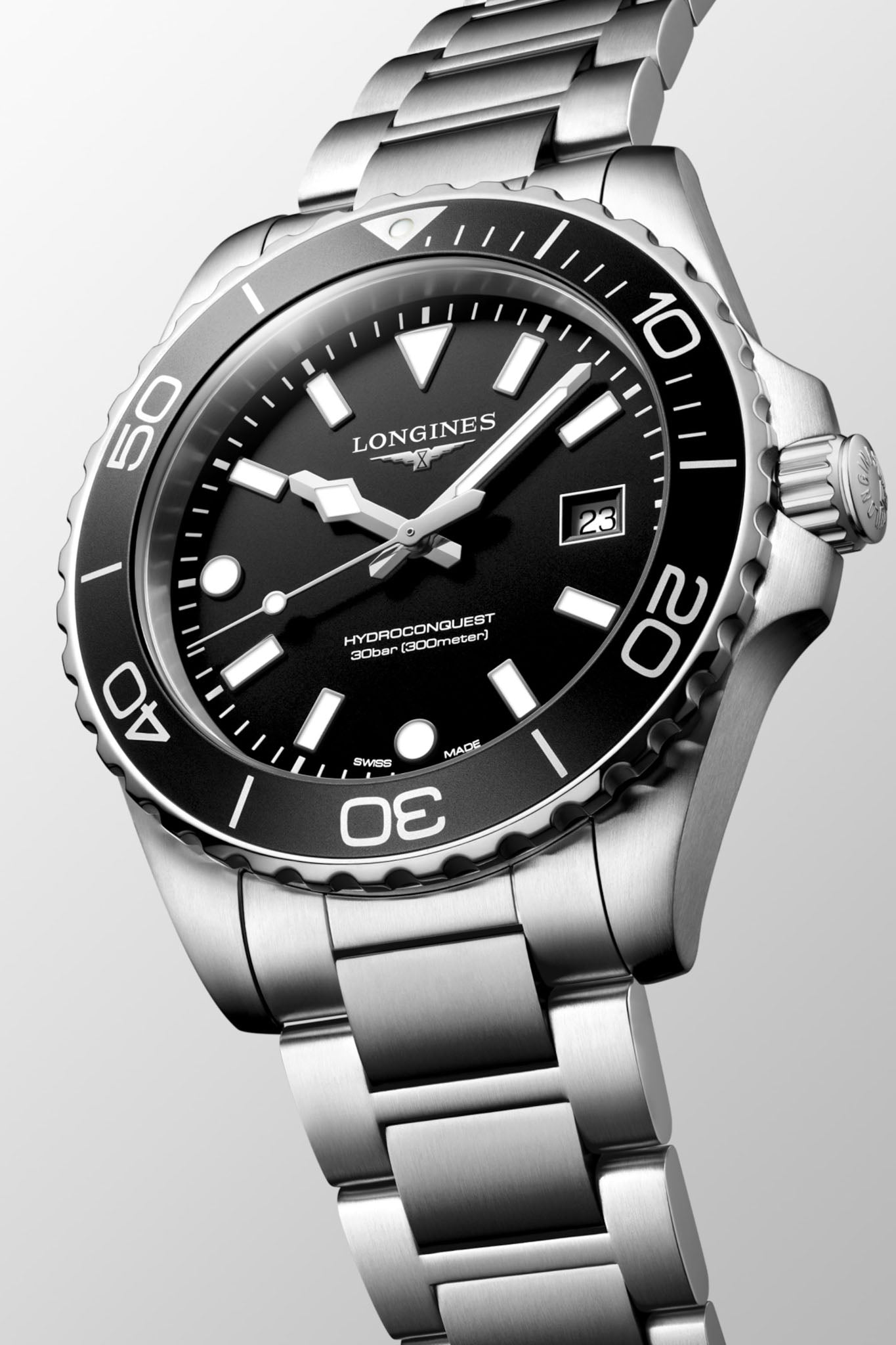 Longines Hydroconquest 42 Quartz rannekello L3.769.4.56.6