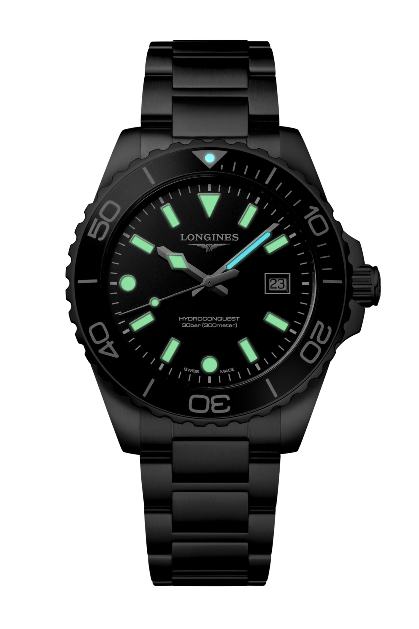 Longines Hydroconquest 42 Quartz rannekello L3.769.4.56.6