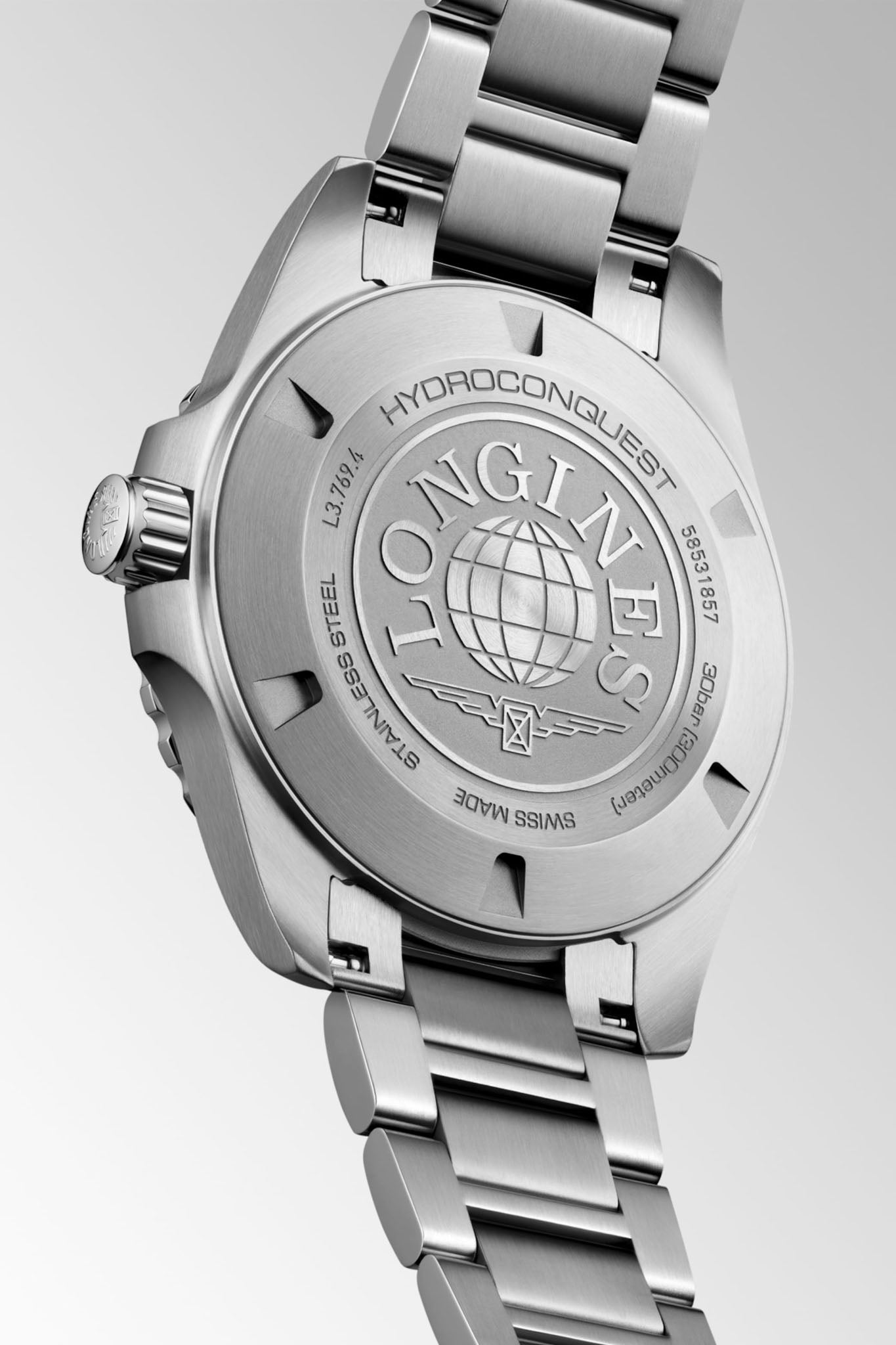 Longines Hydroconquest 42 Quartz rannekello L3.769.4.96.6