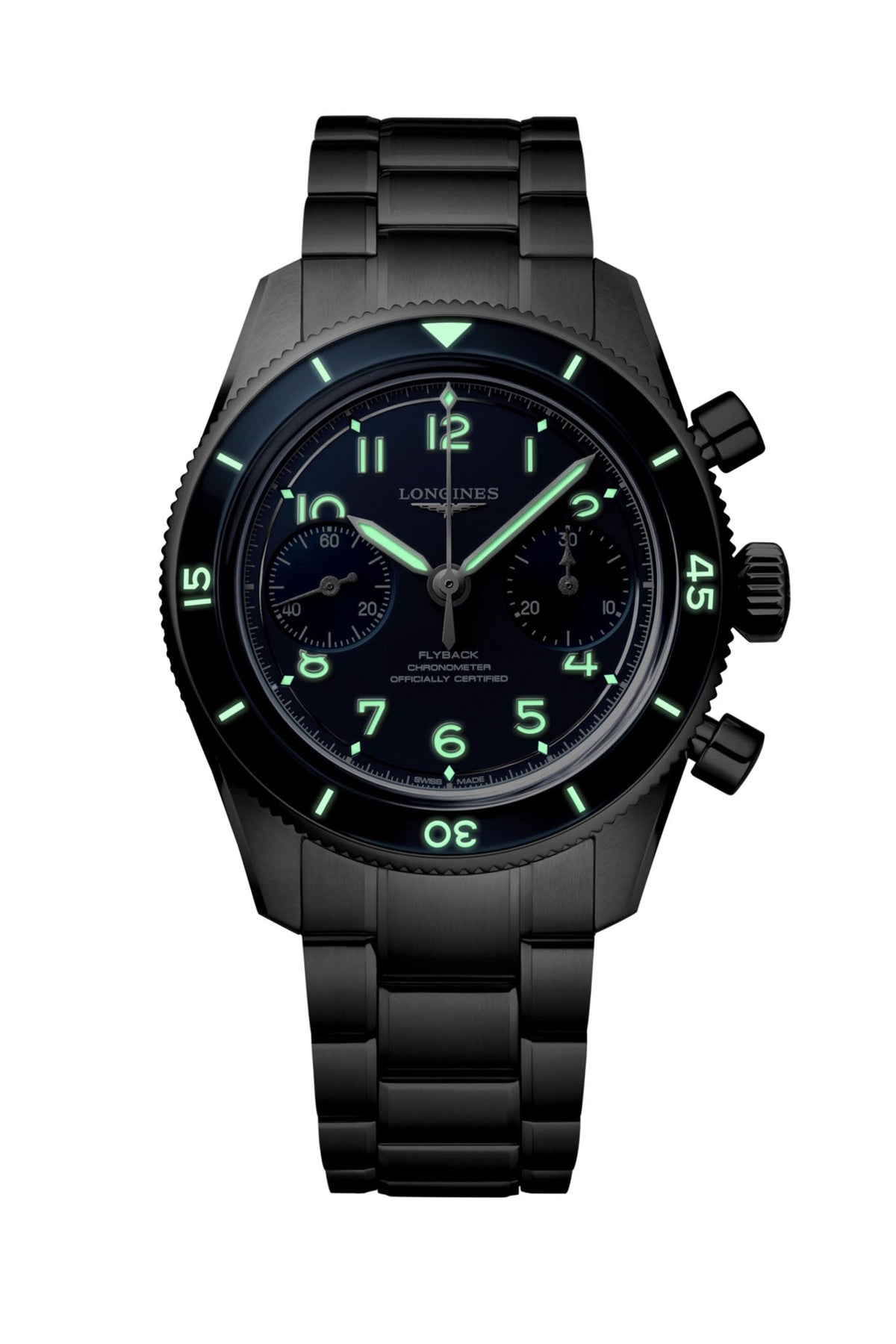 Longines Spirit Pilot Flyback Chrono L3.721.4.93.6