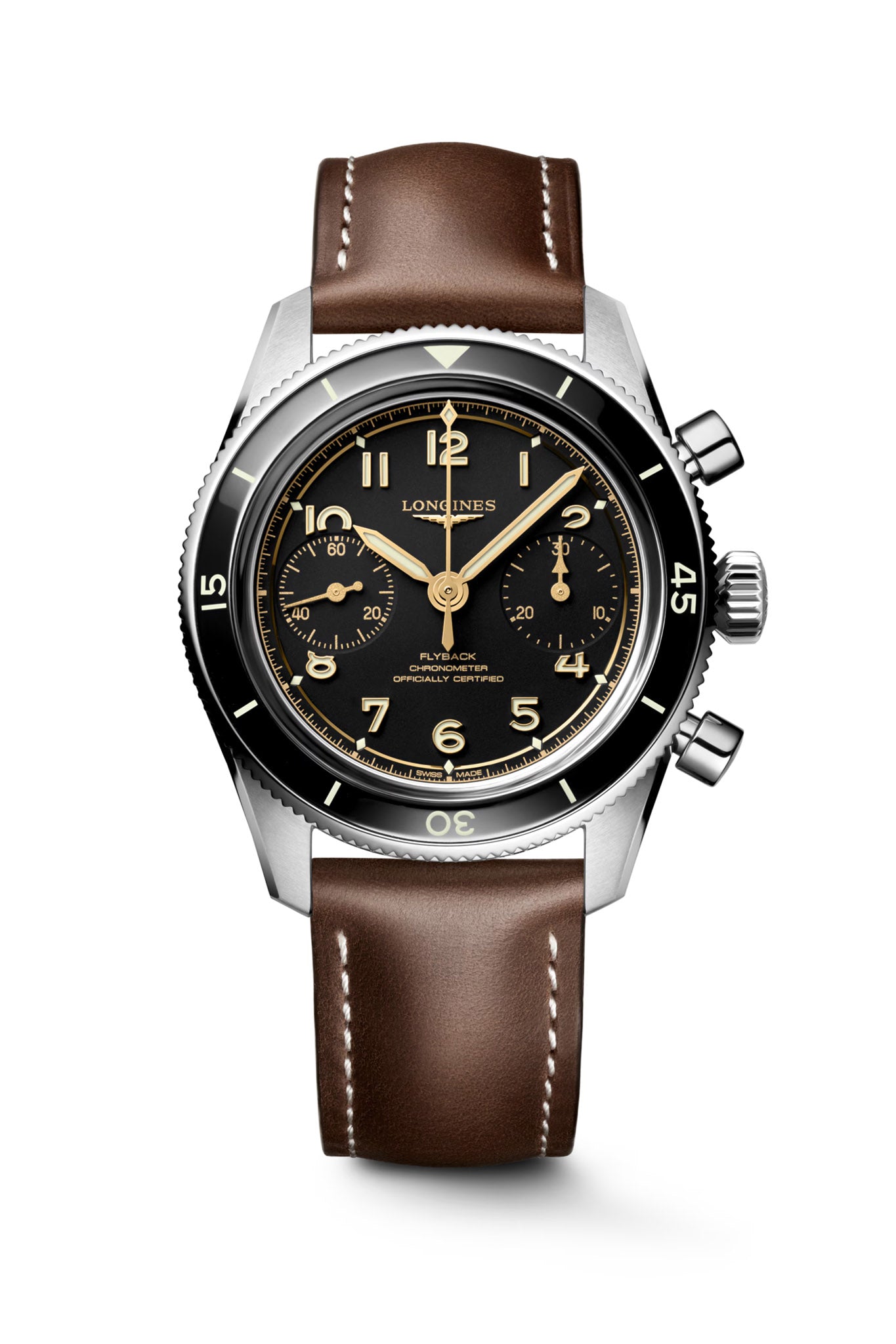Longines Spirit Pilot Flyback Chrono rannekello