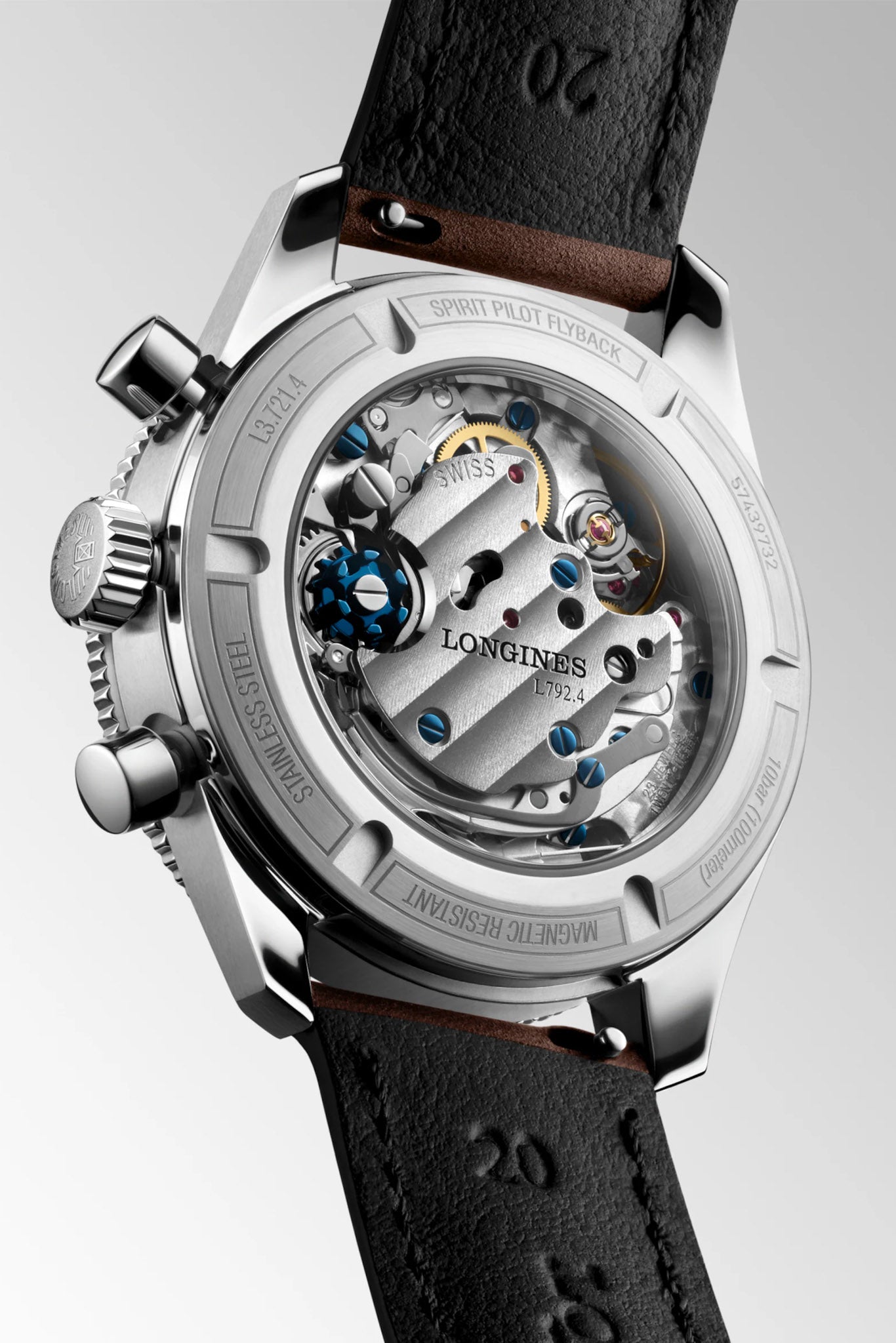 Longines Spirit Pilot Flyback Chrono rannekello