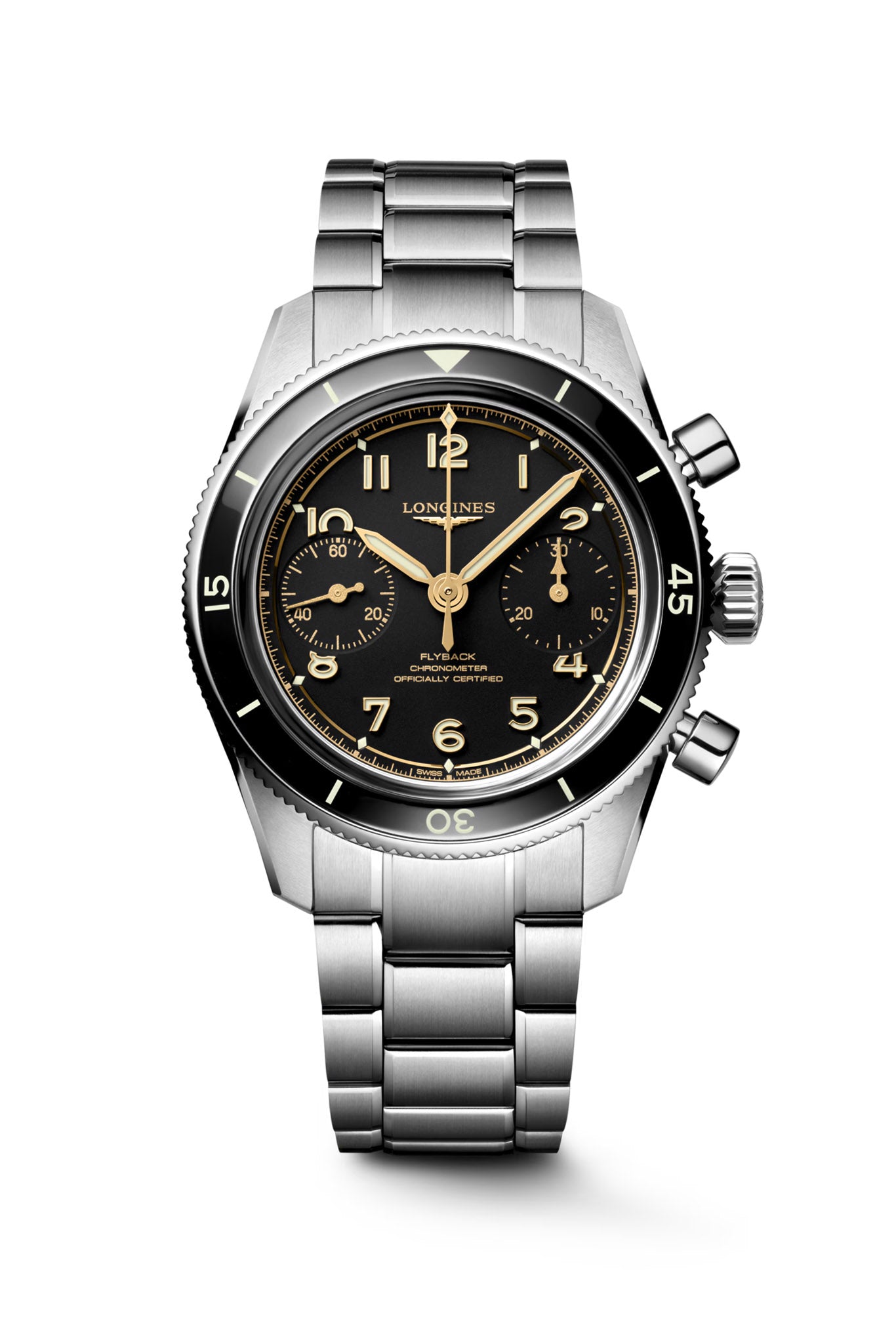 Longines Spirit Pilot Flyback Chrono rannekello