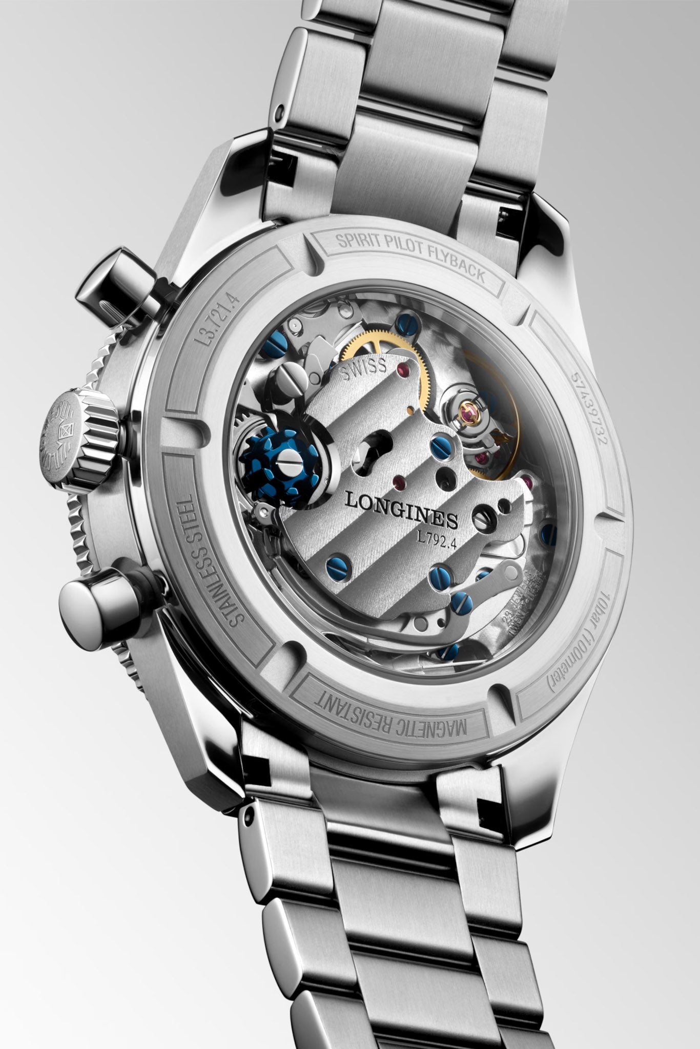 Longines Spirit Pilot Flyback Chrono rannekello