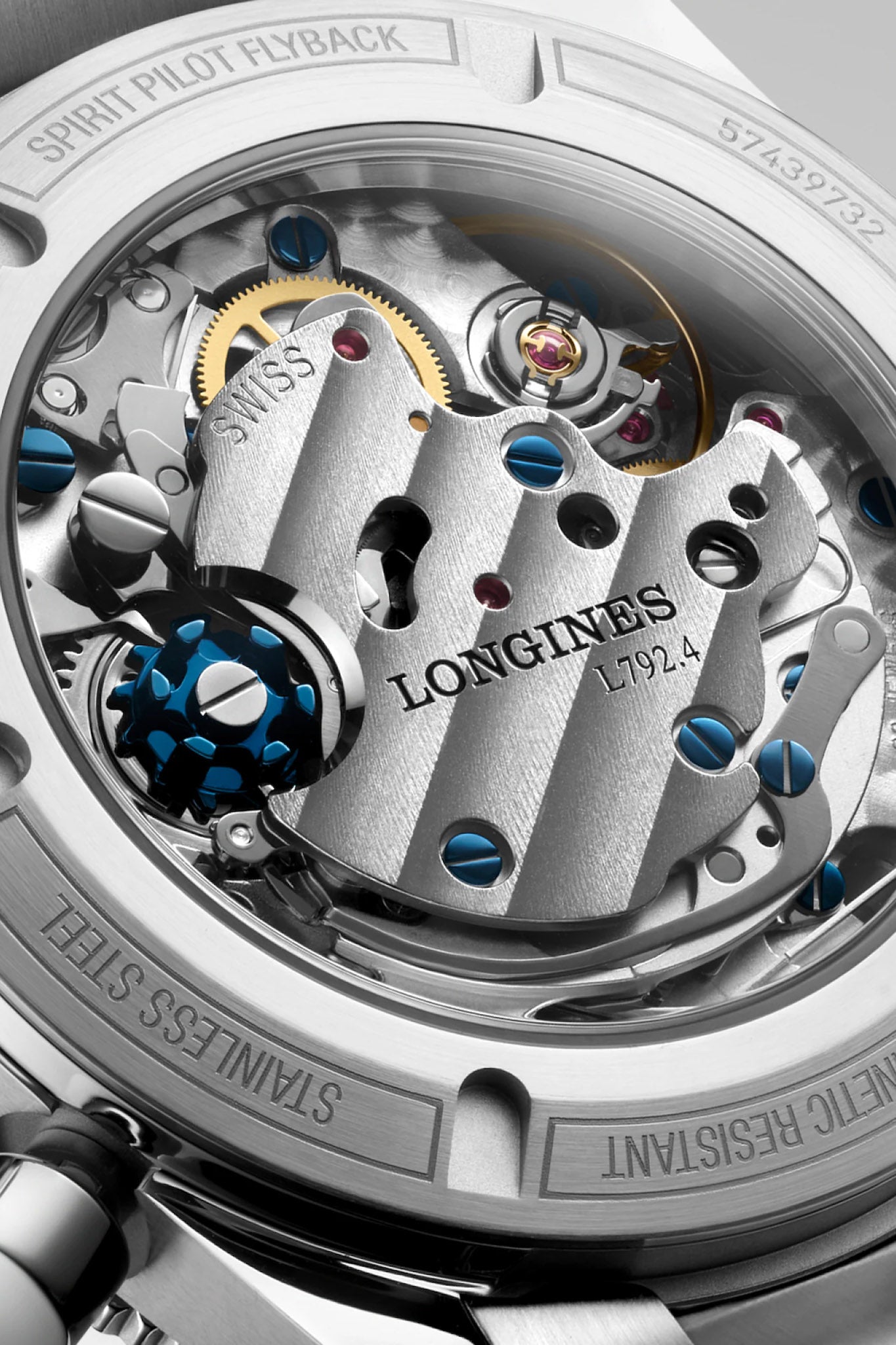 Longines Spirit Pilot Flyback Chrono rannekello