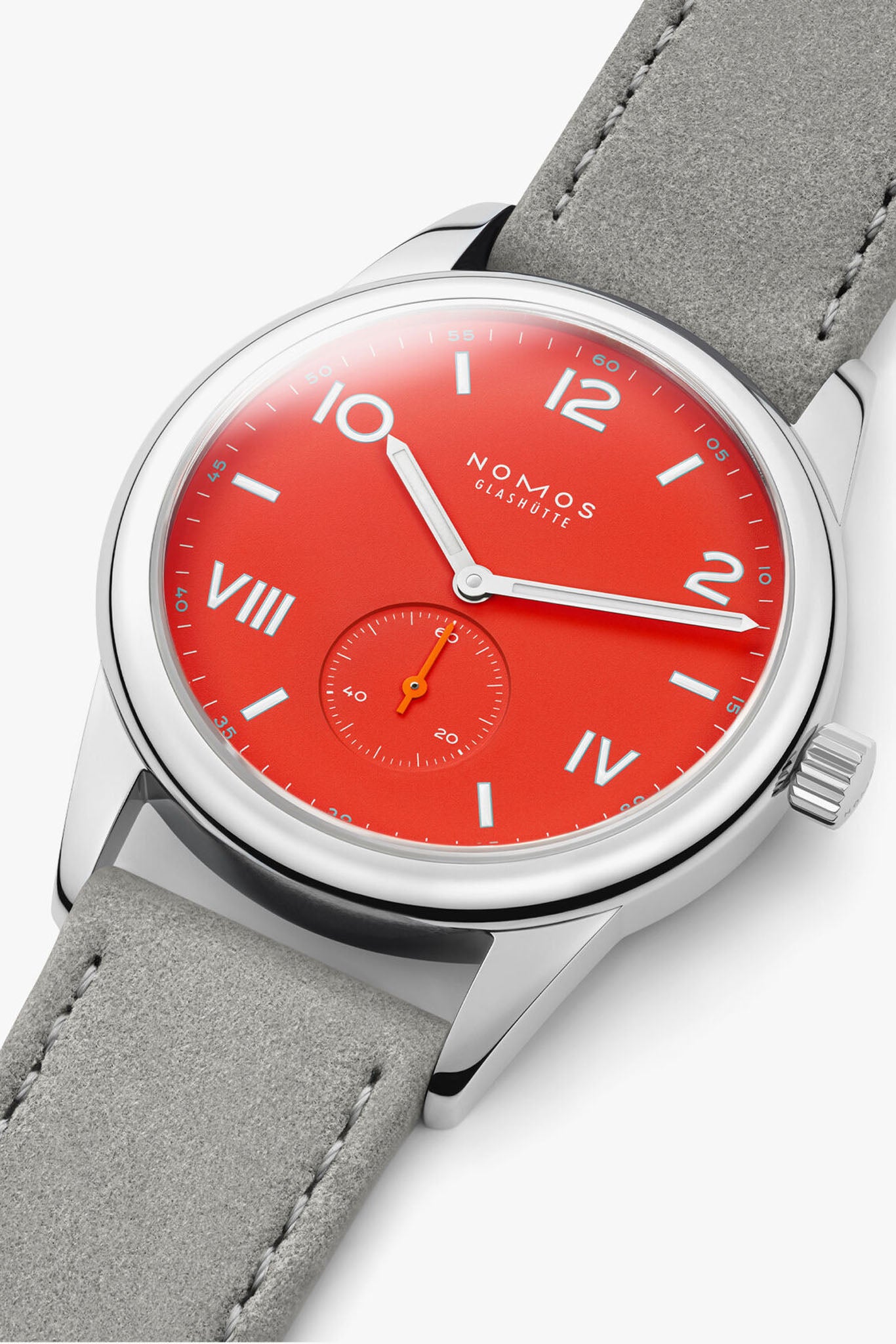 Nomos Glashütte Club Campus 38 Nonstop Red rannekello