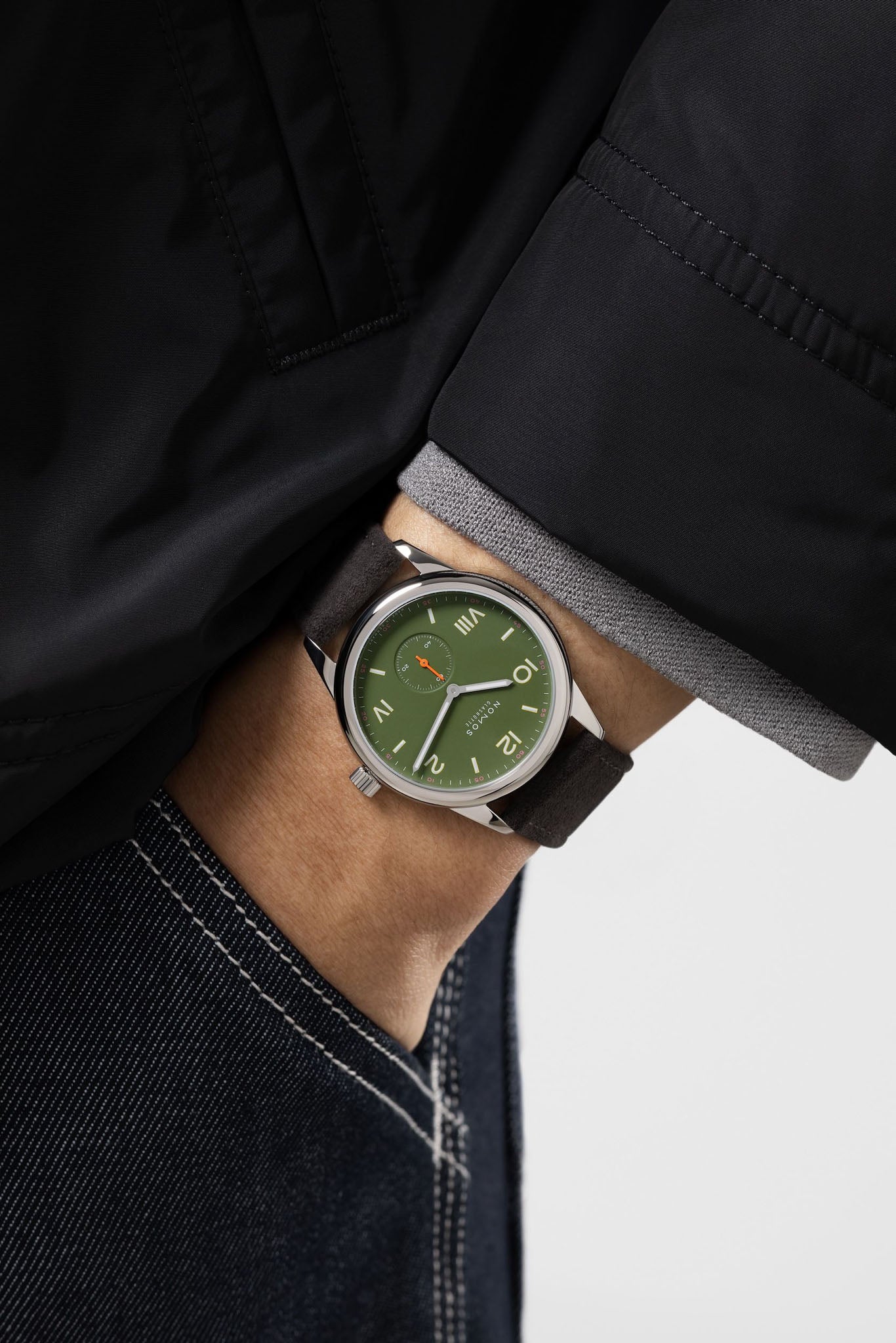 Nomos Glashütte Club Campus 38 All Olive 739.GB