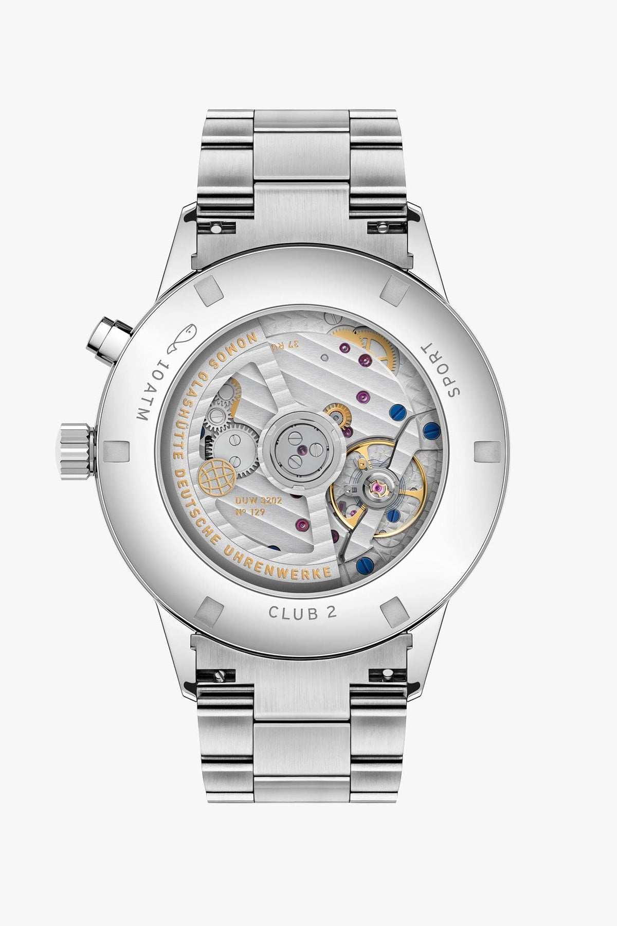 Nomos Glashütte Club Sport Neomatik Worldtimer Dark 793