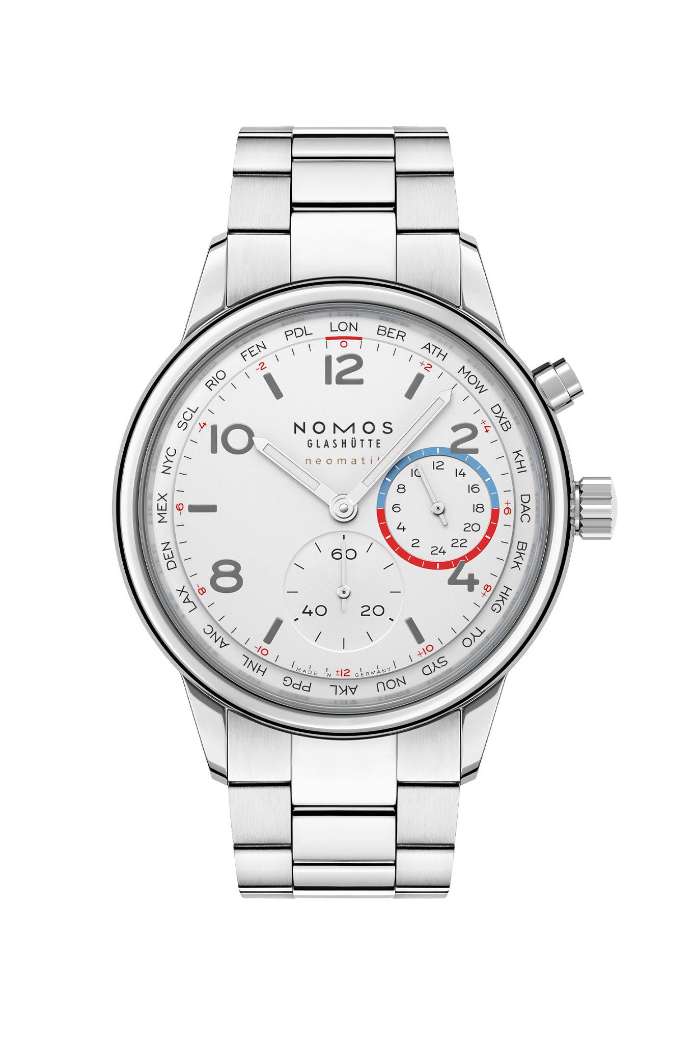 Nomos Glashütte Club Sport Neomatik Worldtimer 792