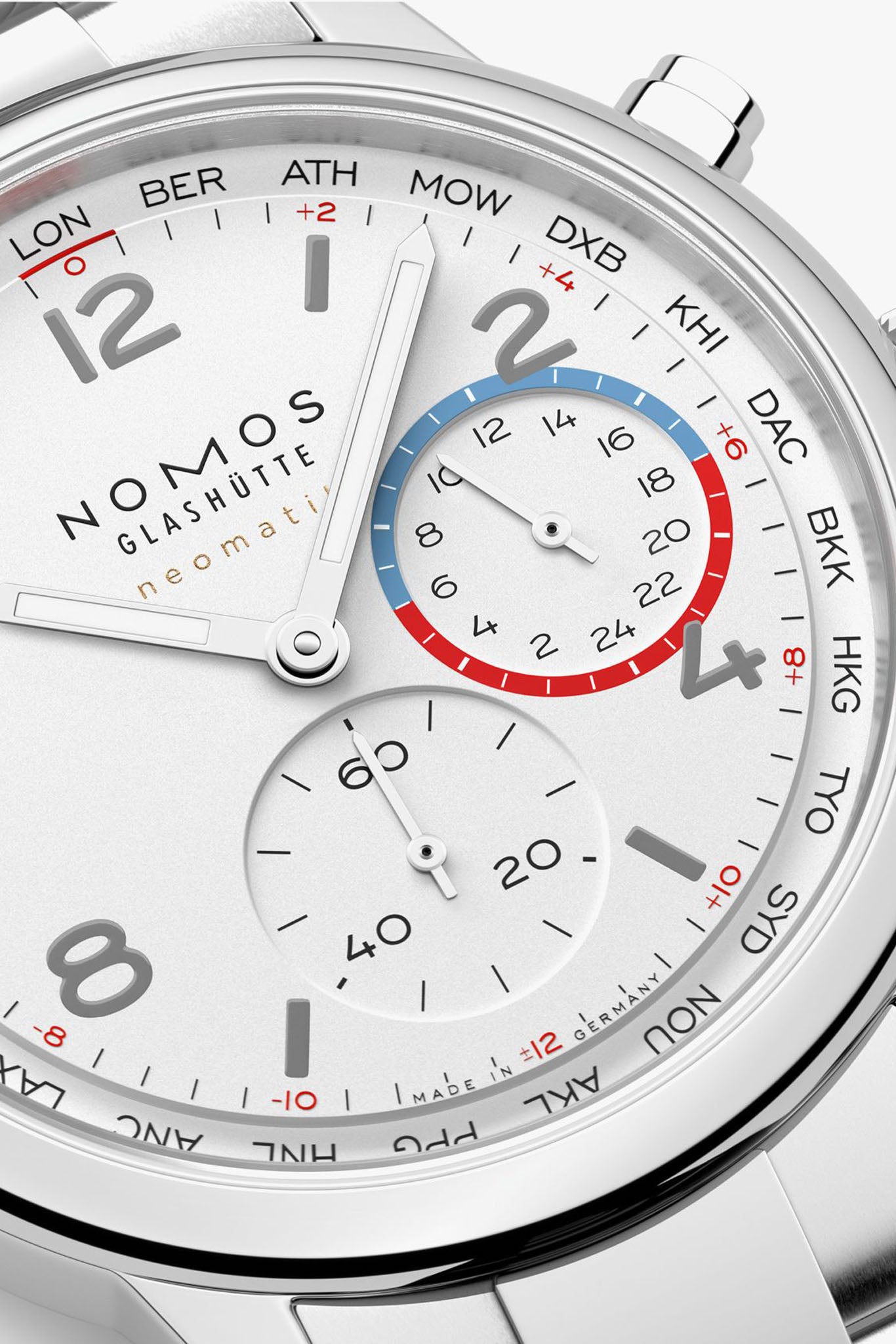 Nomos Glashütte Club Sport Neomatik Worldtimer 792