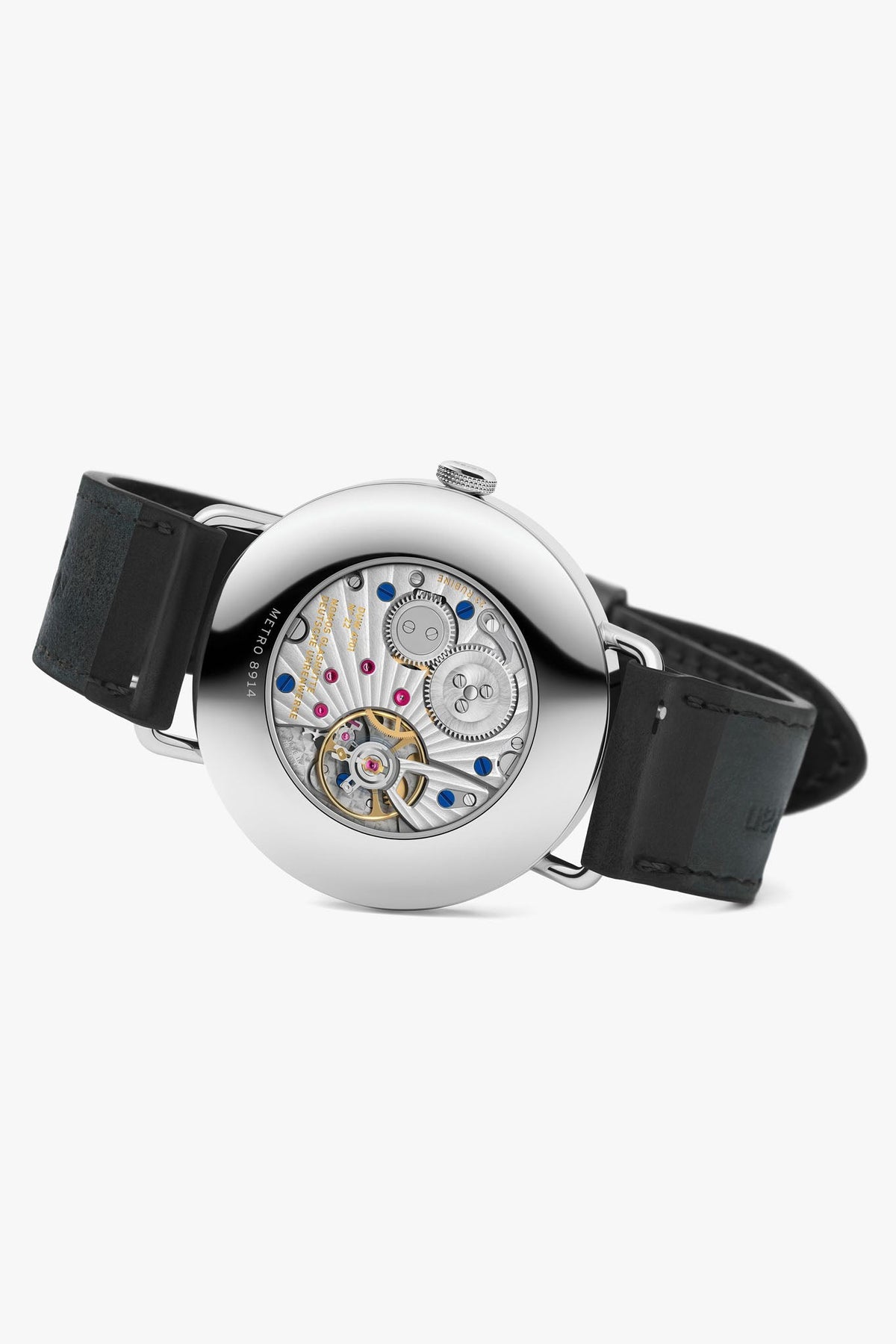 Nomos Glashütte Metro Date Power Reserve Ice Blue 1121