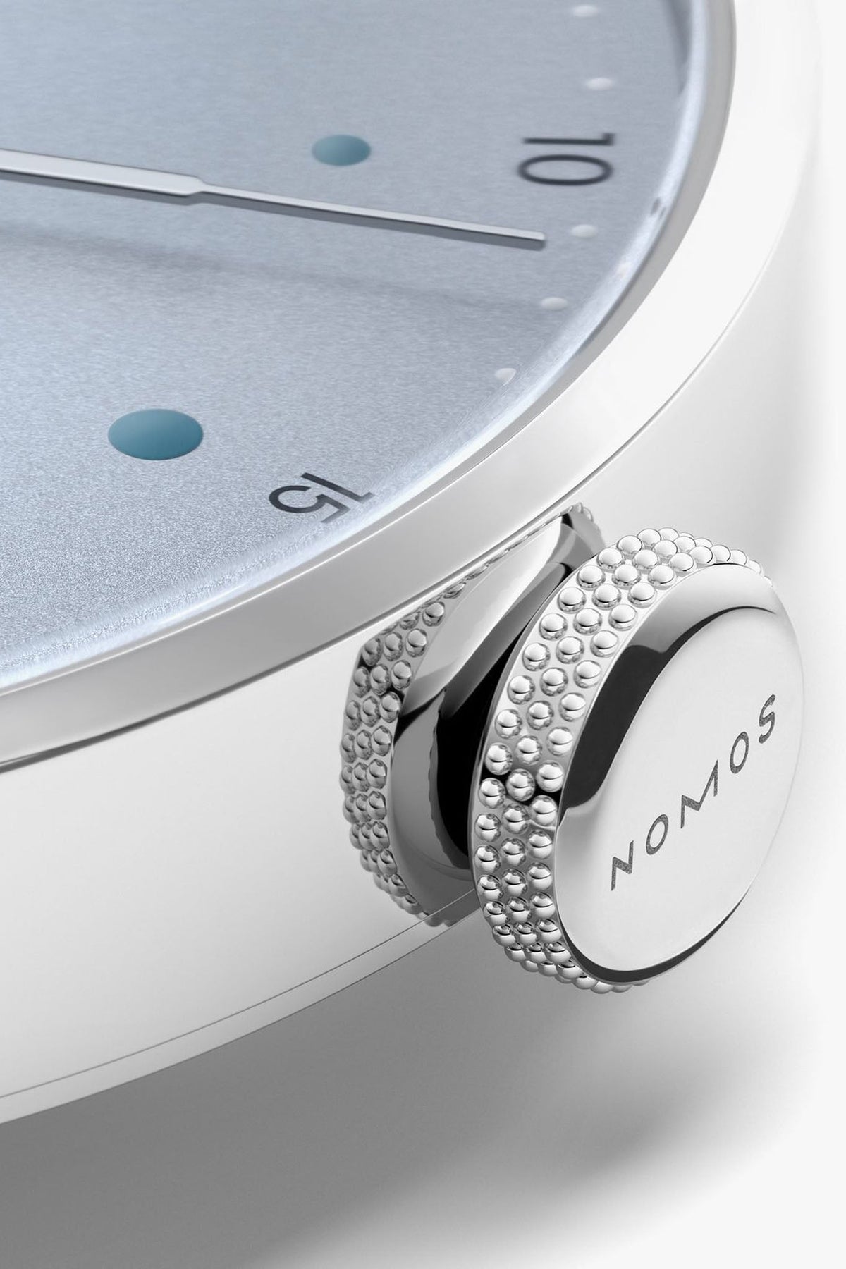 Nomos Glashütte Metro Date Power Reserve Ice Blue 1121