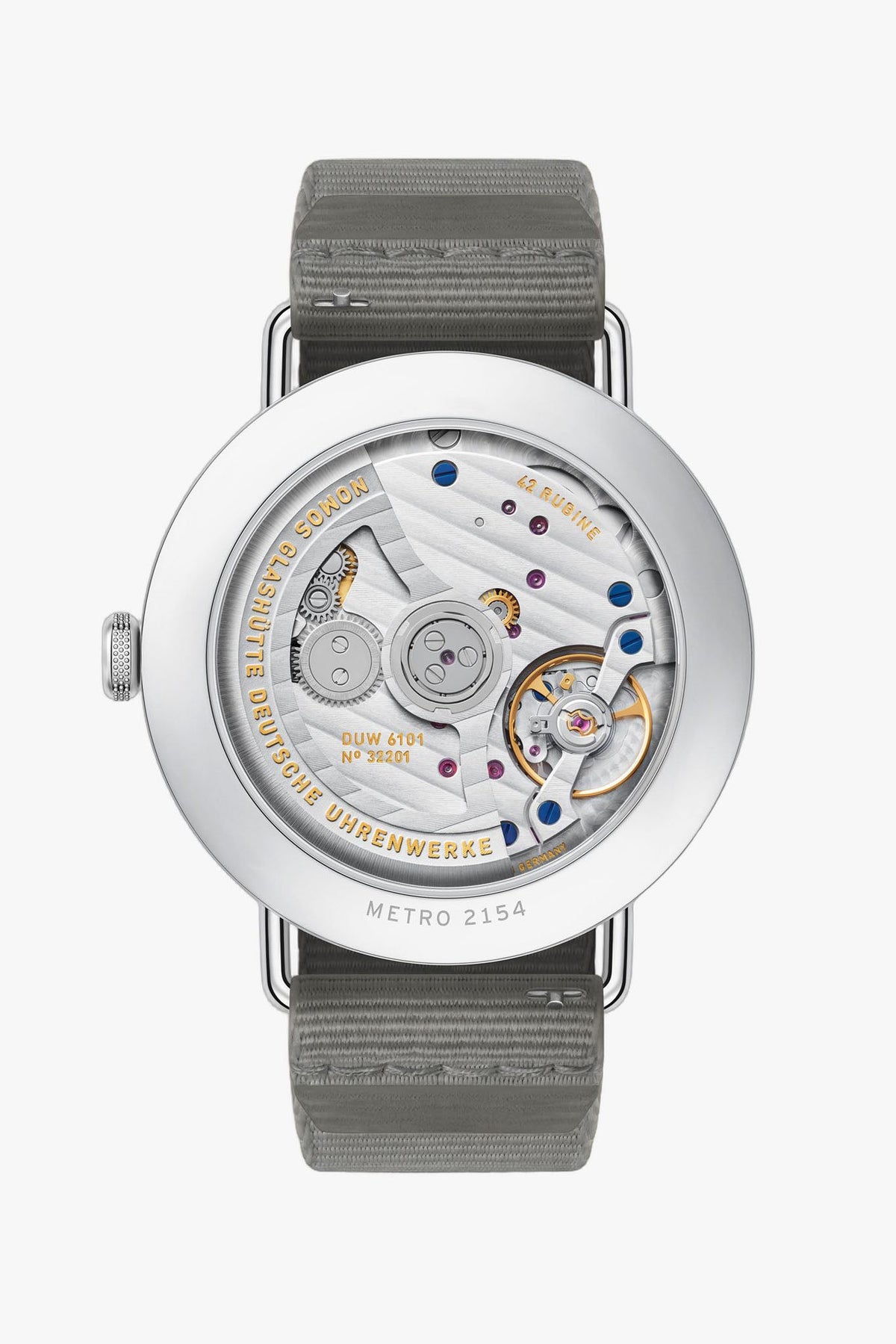 Nomos Glashütte Metro Neomatik 41 Update Ice Blue 1166