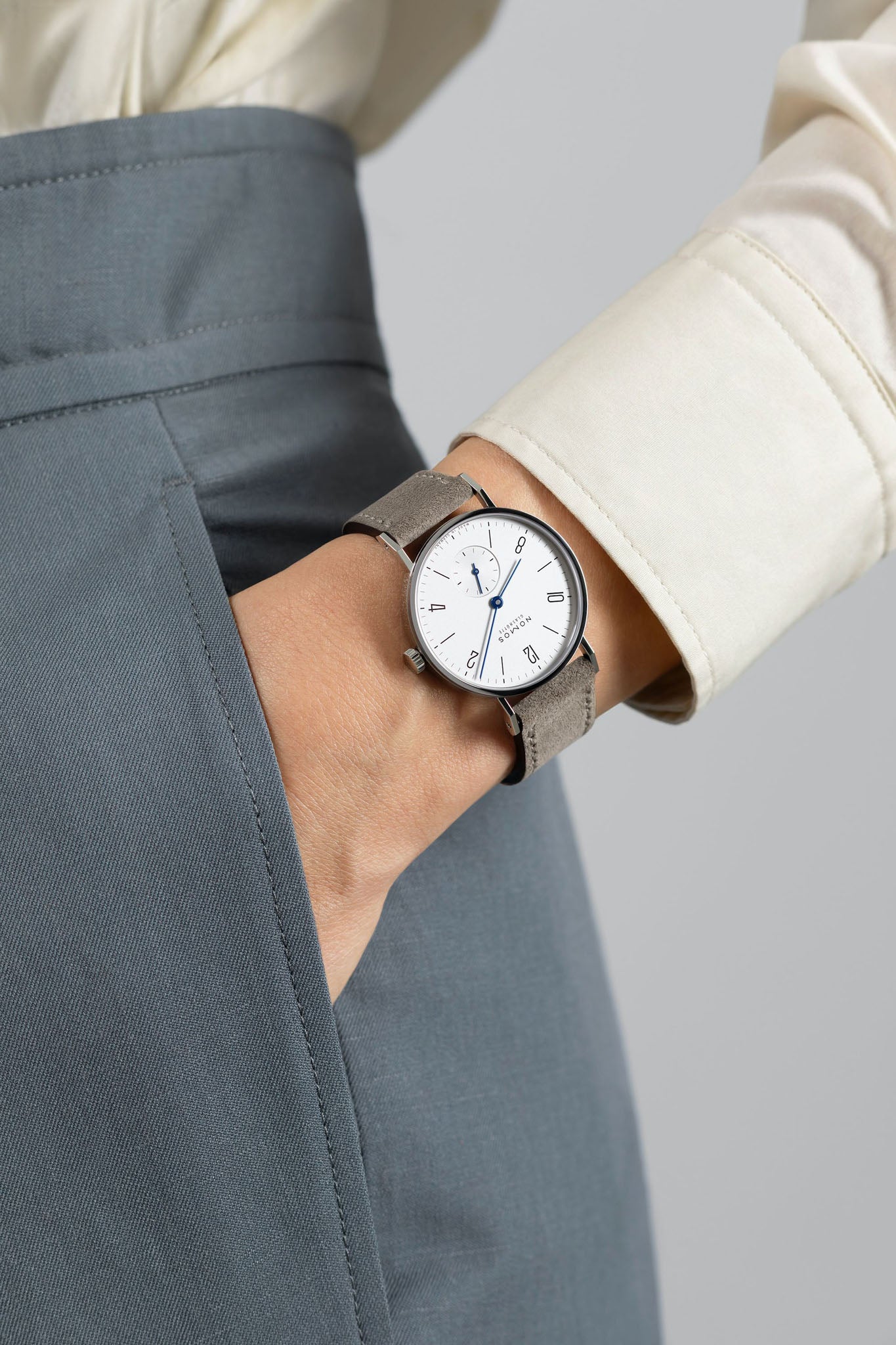 Nomos Glashütte Tangente 33mm 123