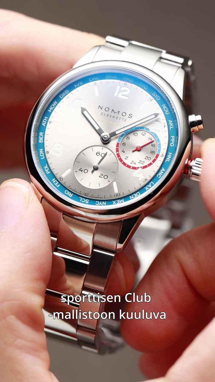Nomos Glashütte Worldtimer videoesittely
