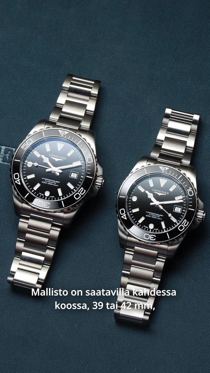 Longines Hydroconquest 2026 esittelyvideo