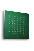 Qlocktwo Earth 45 Green Velvet QT-E45