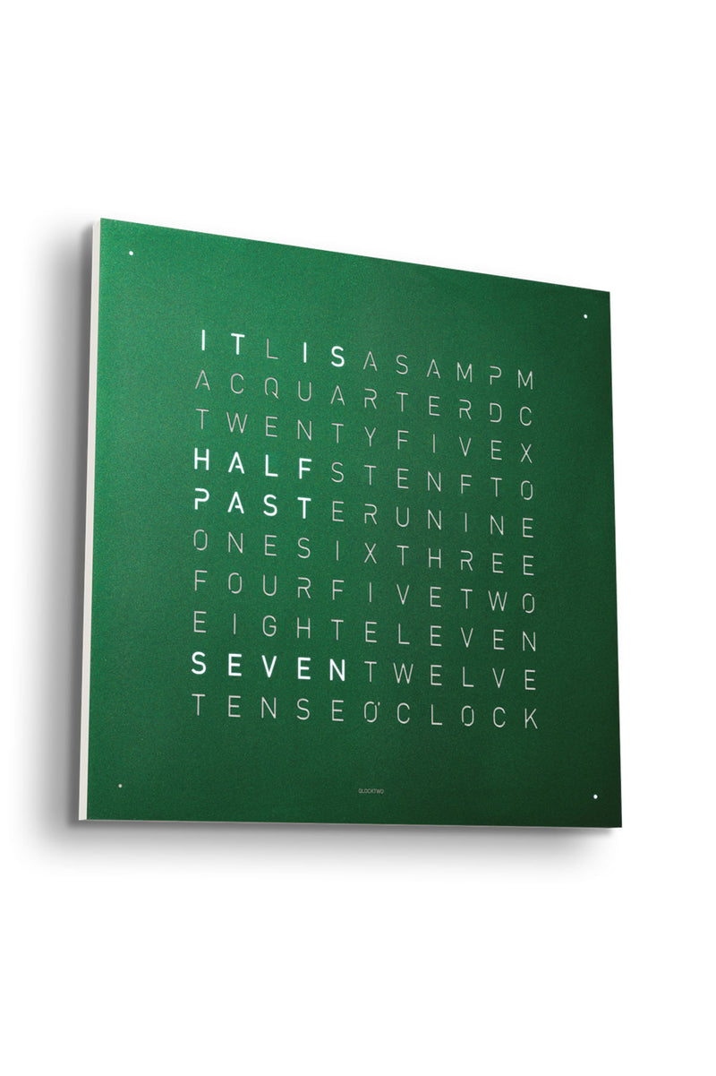 Qlocktwo Earth 45 Green Velvet QT-E45 tuotekuva