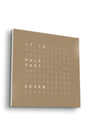 Qlocktwo Earth 45 Hazelnut QT-E45