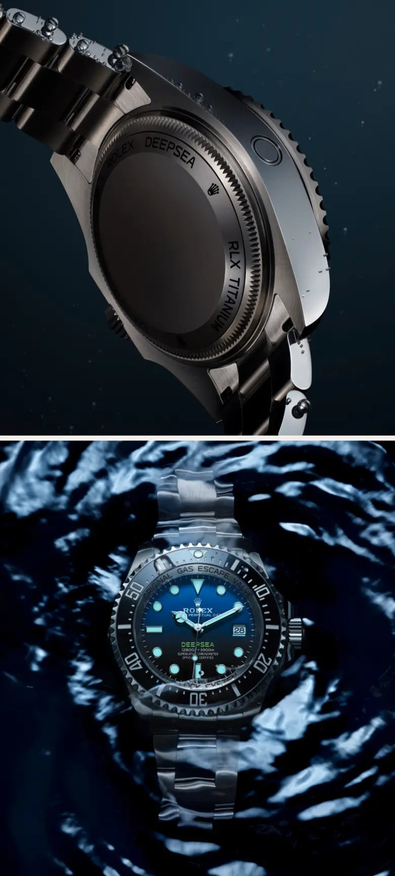 Rolex Deepsea -kellot – Helium-venttiili – Hovisepät