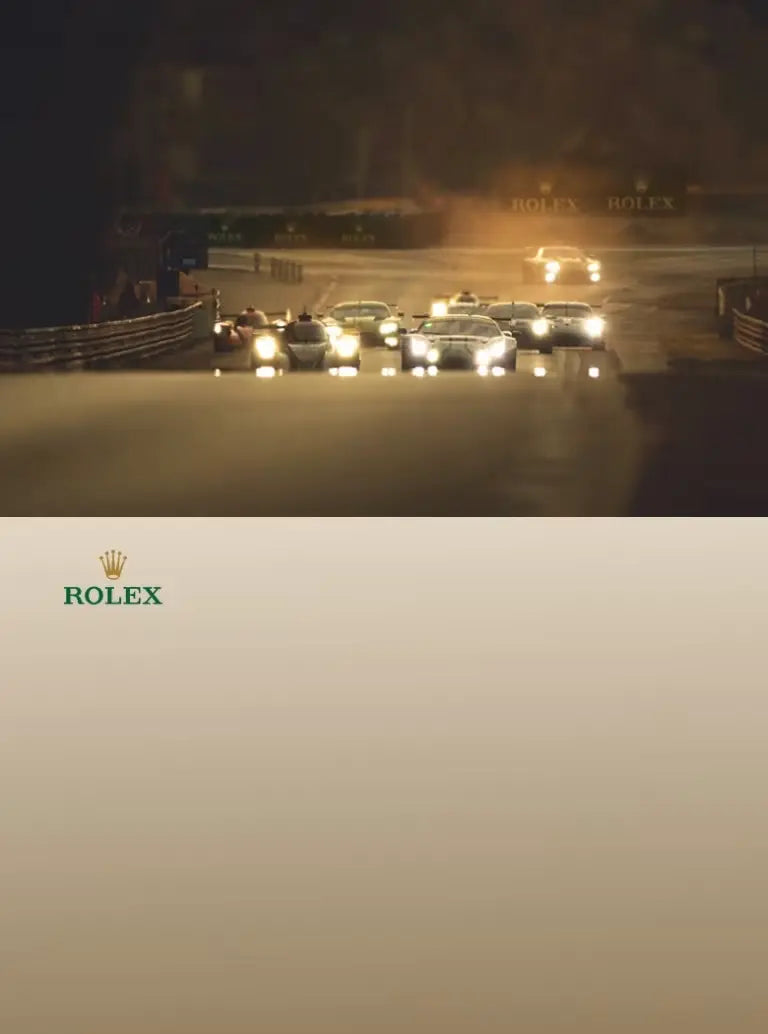 Rolex ja moottoriurheilu. Kestävyysajo.