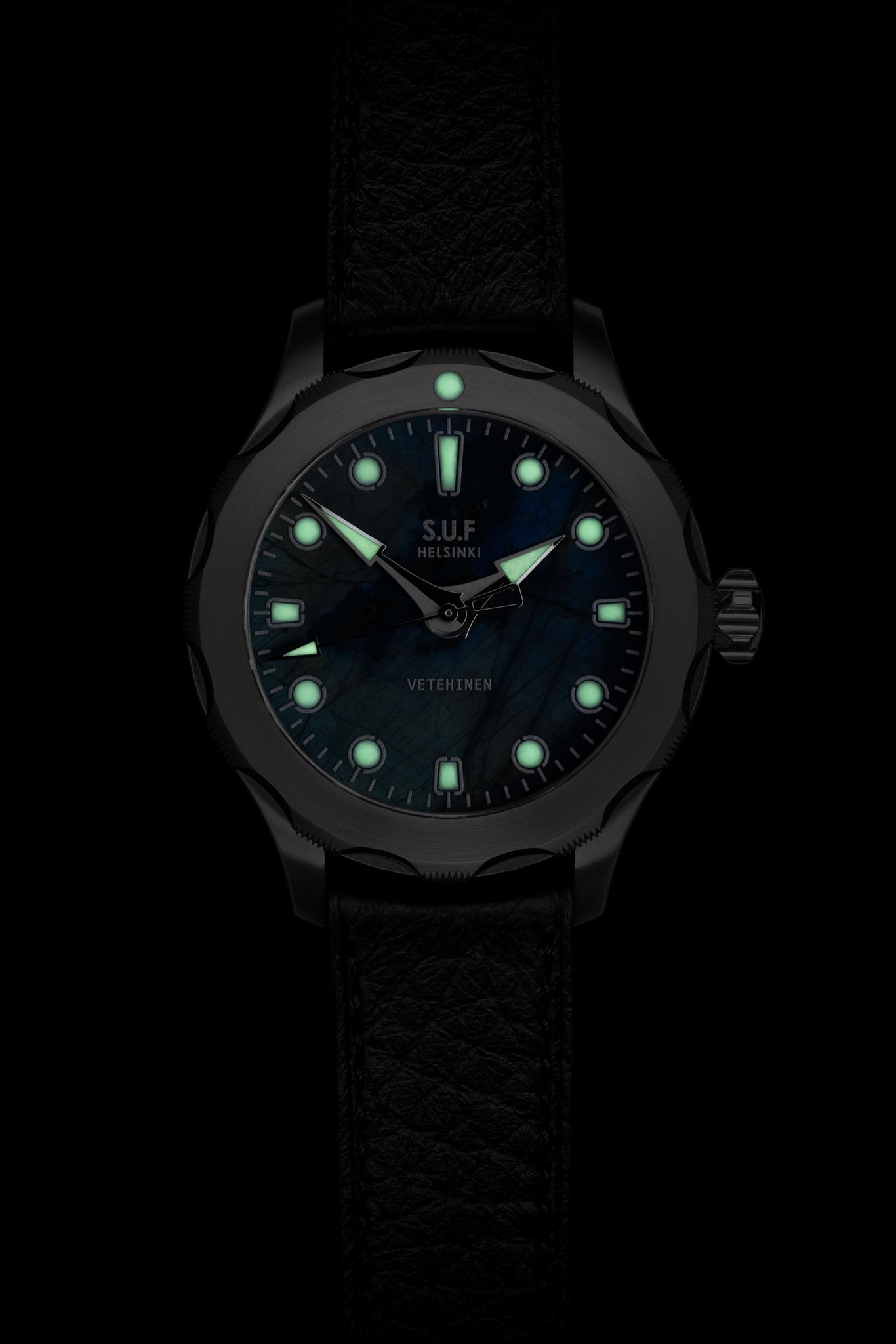 S.U.F Helsinki Vetehinen Blue Spectrolite