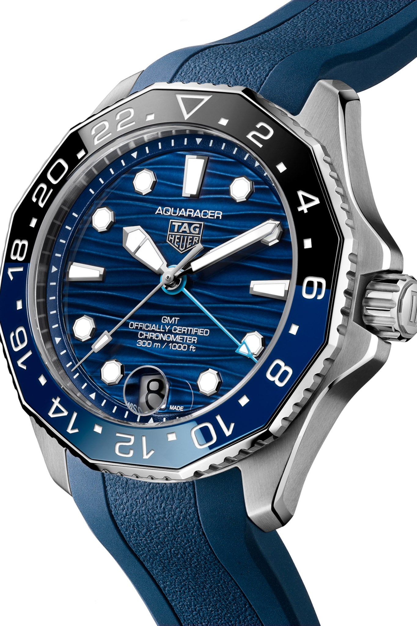 TAG Heuer Aquaracer Professional 300 GMT rannekello