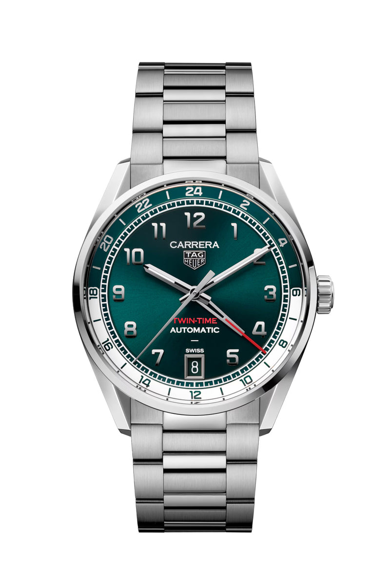 TAG Heuer Carrera Date Twin Time rannekello WDA2114.BA0043  tuotekuva