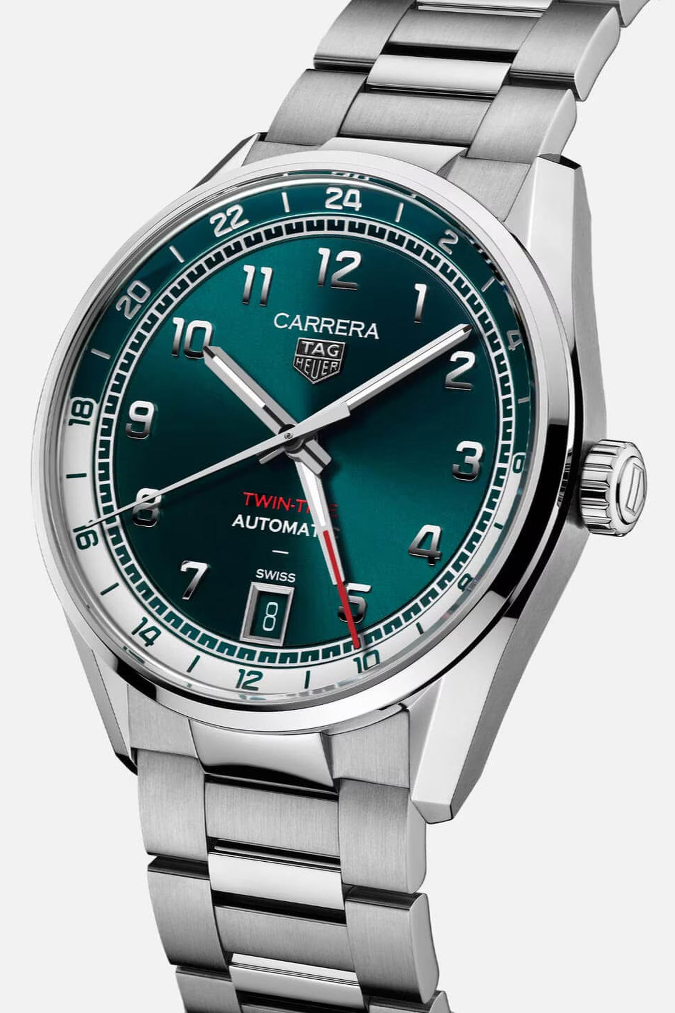 TAG Heuer Carrera Date Twin Time rannekello
