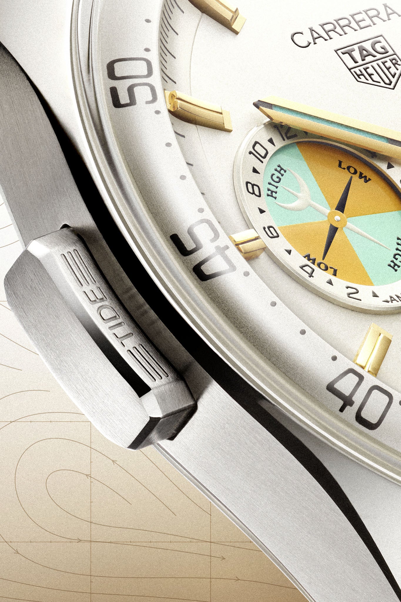 TAG Heuer Carrera Chronograph Seafarer rannekello