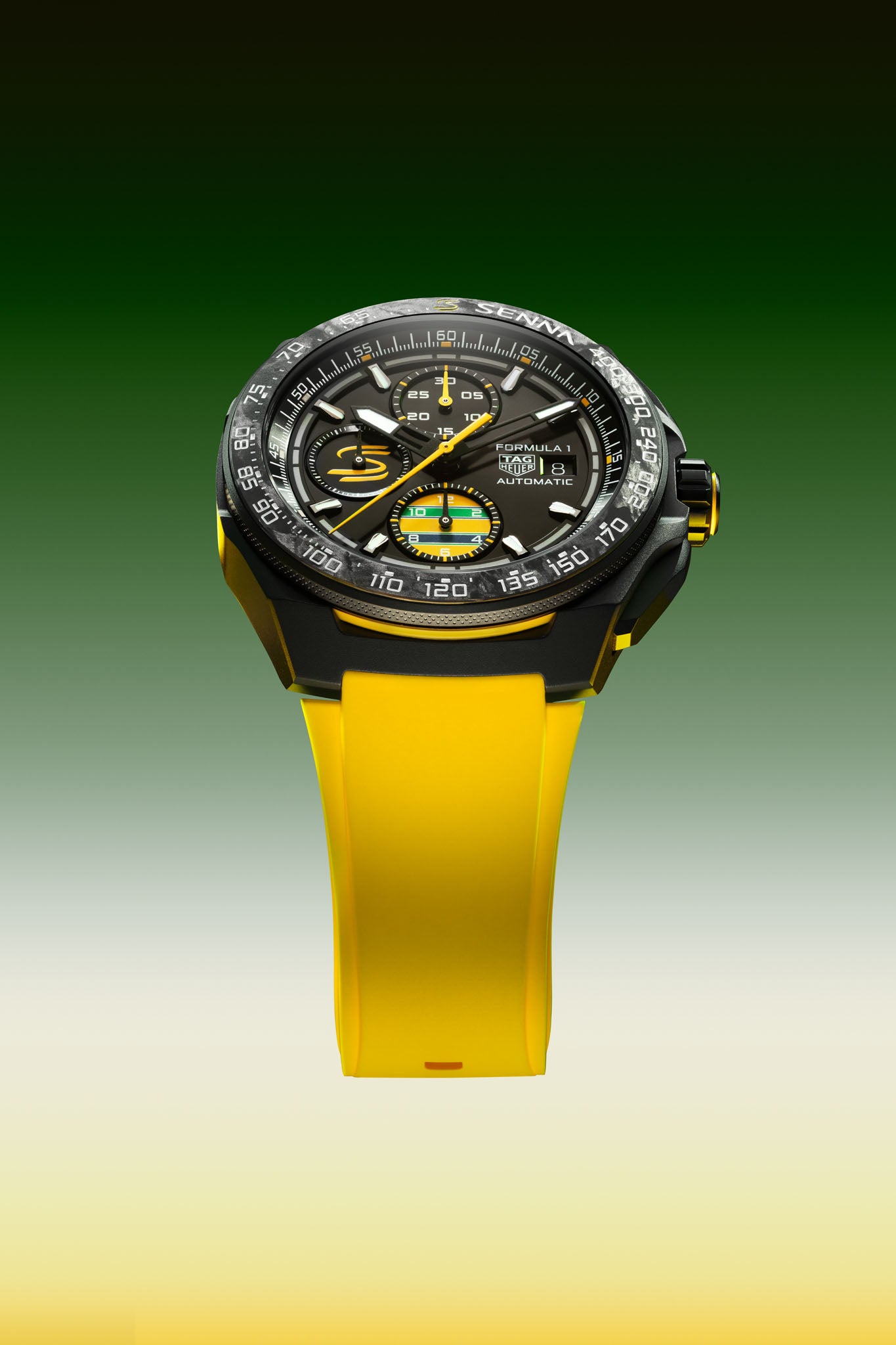 TAG Heuer Formula 1 Chronograph x Senna rannekello