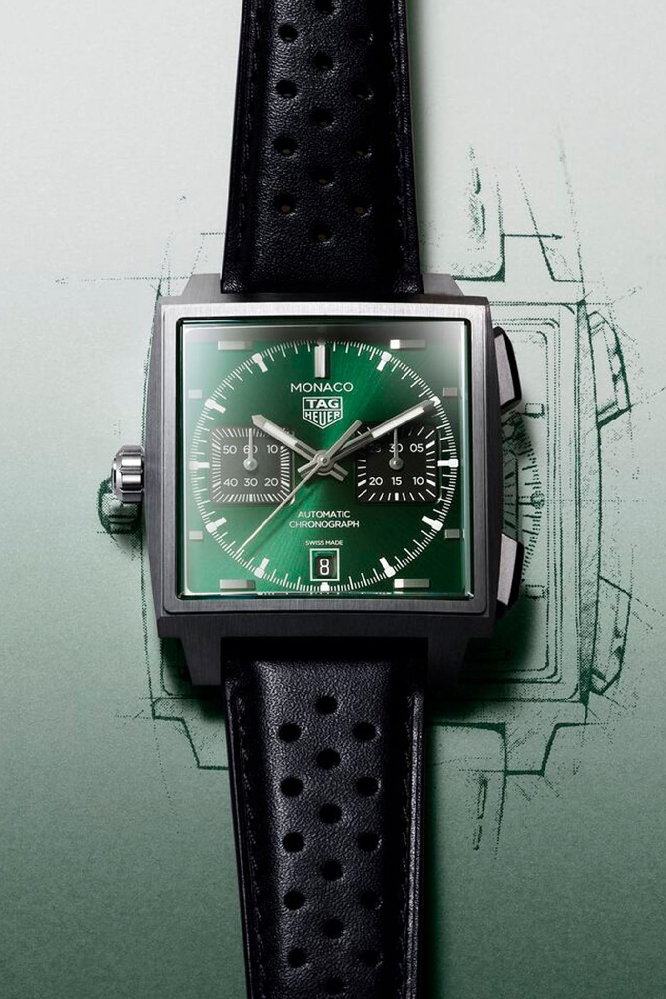 Tag heuer Monaco Chronograph CDW2180.FC8360
