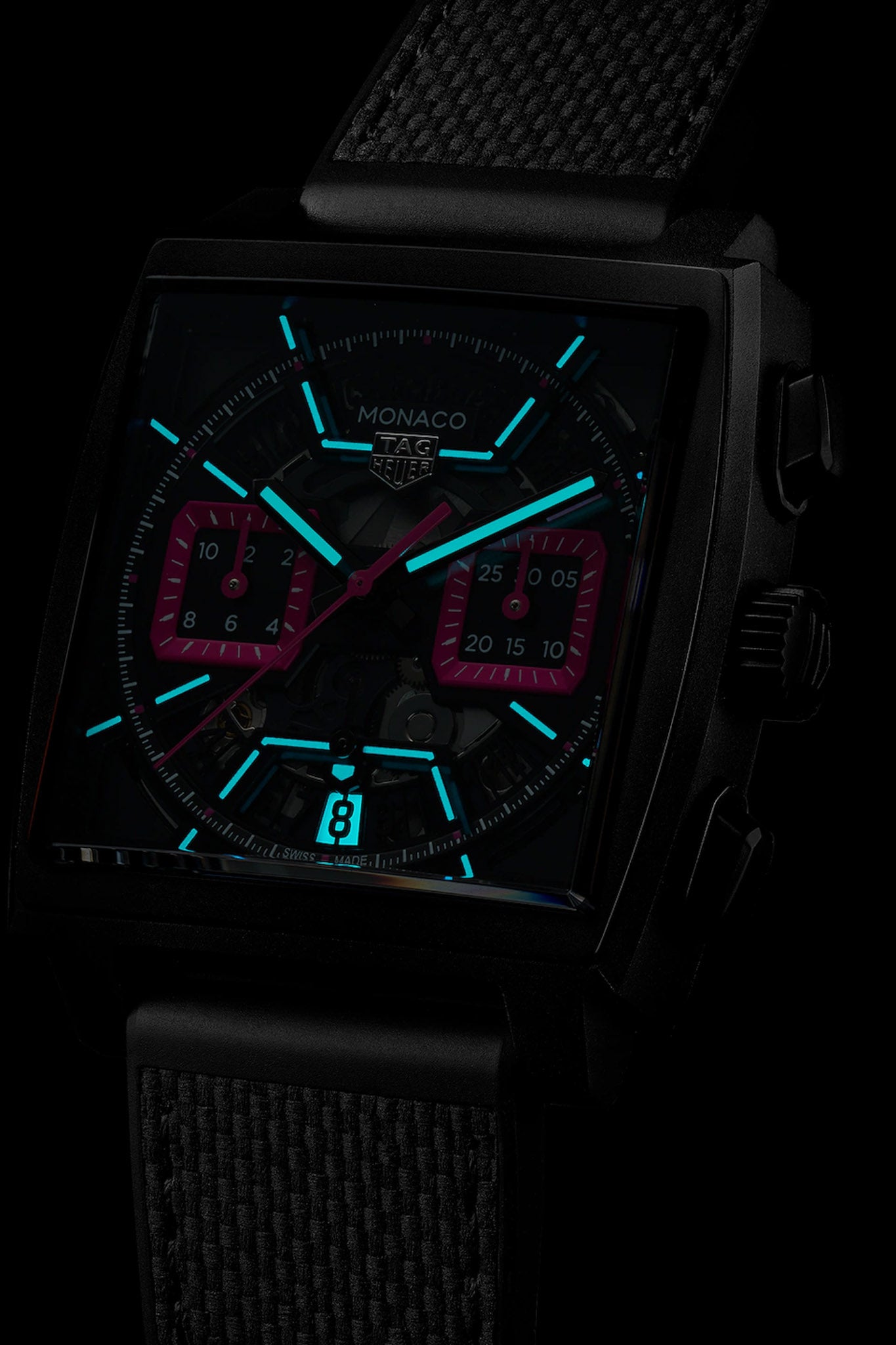 TAG Heuer Monaco Heuer 02 Skeleton rannekello