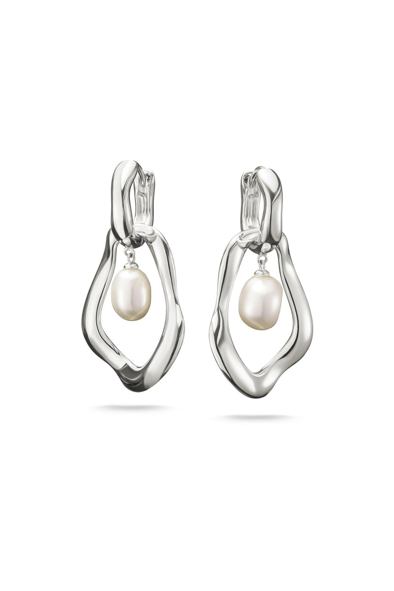 Thomas Sabo Natural beauty hopeiset helmikorvakorut H2321-082-14 tuotekuva
