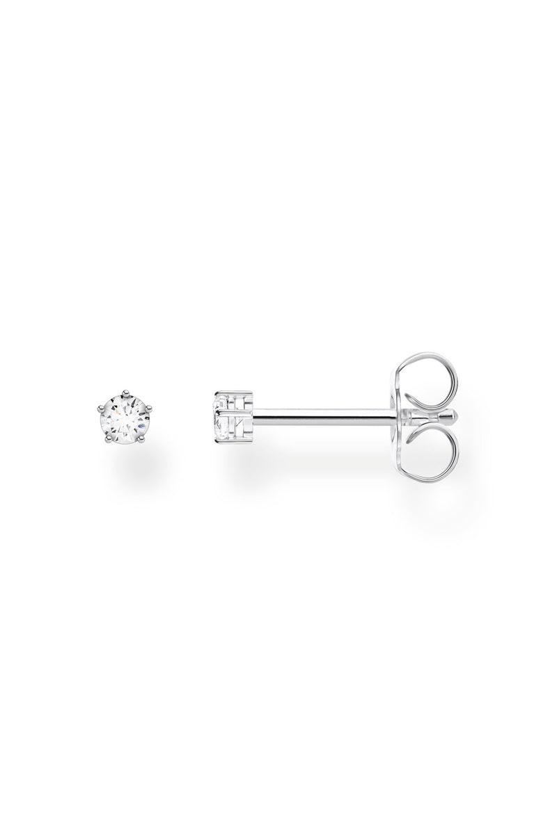 Thomas Sabo Yksittäinen siro hopeinen zirkonkorvakoru (1kpl) H2147-051-14 tuotekuva