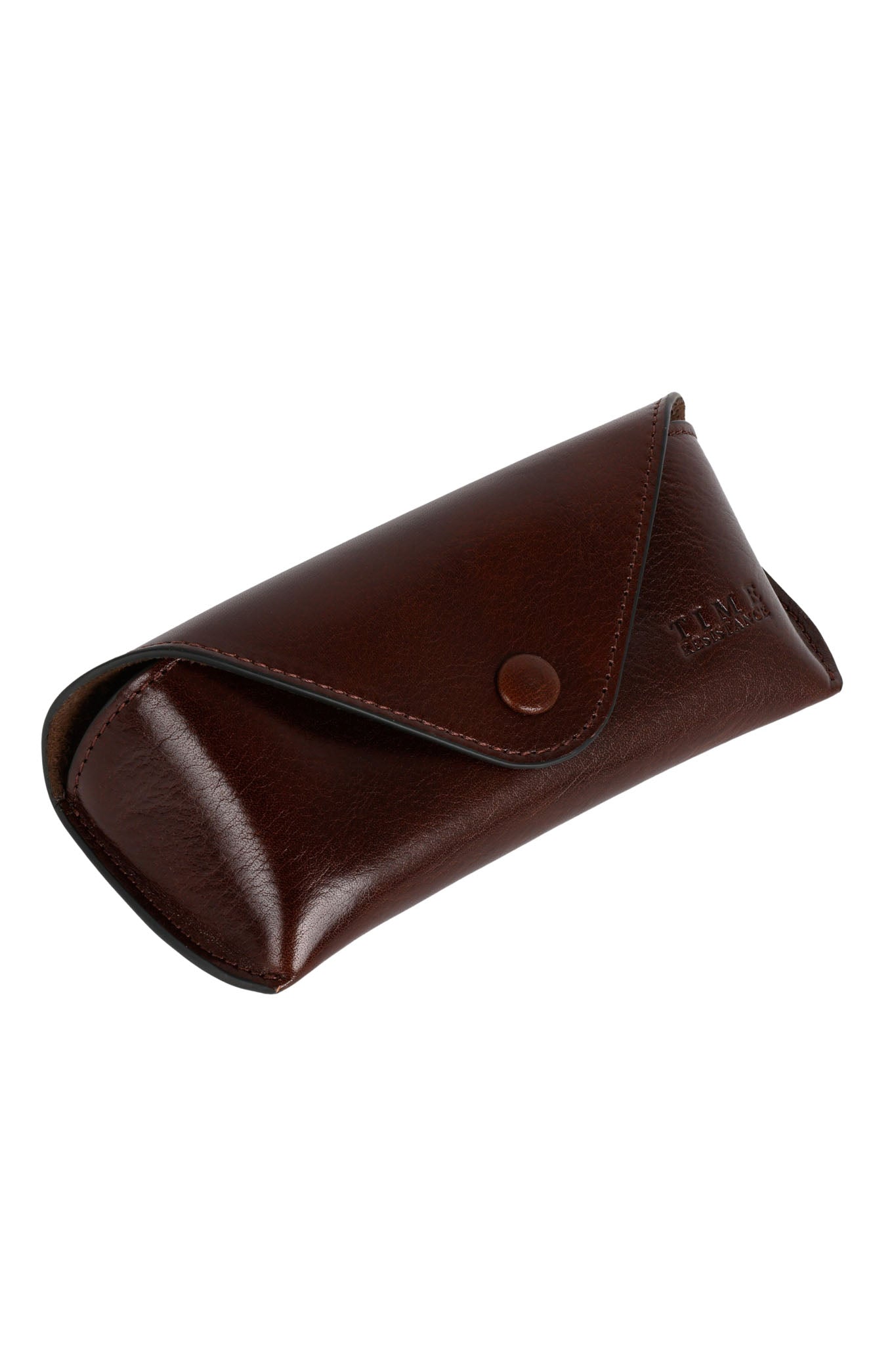 Time Resistance A High Wind In Jamaica, silmälasikotelo nahkaa, ruskea