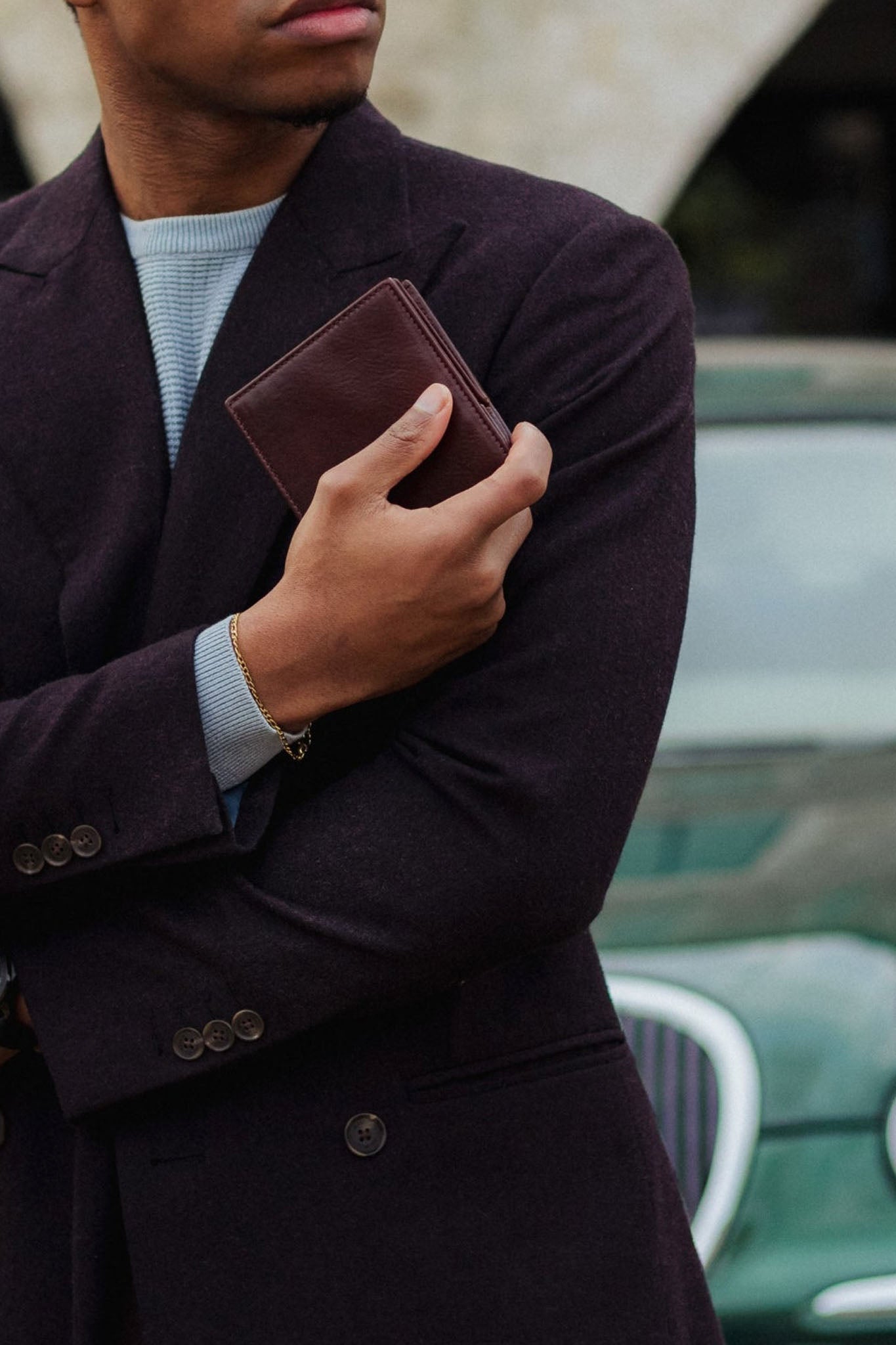 Time Resistance Daniel, nahkalompakko, ruskea