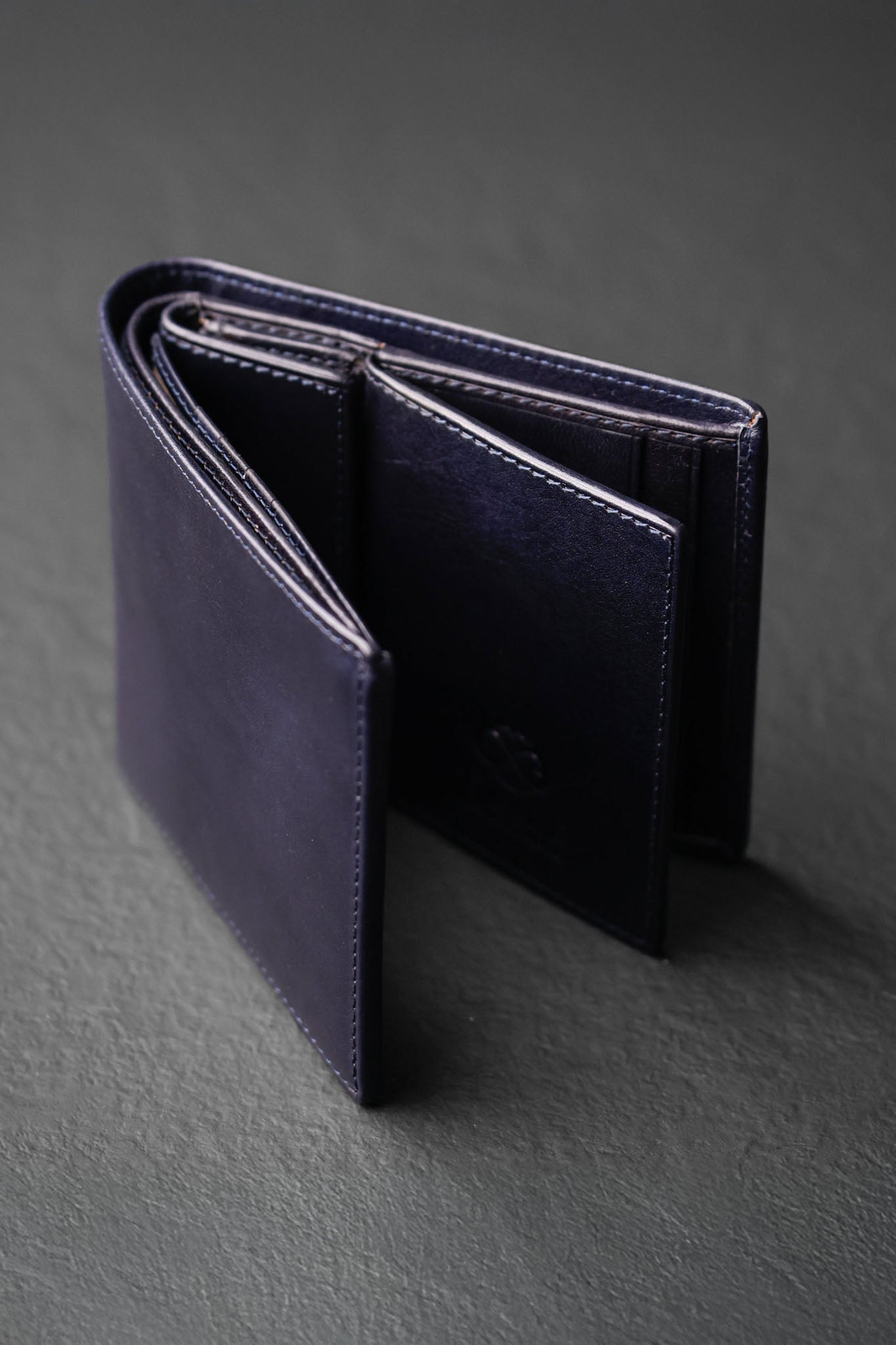 Time Resistance Daniel, nahkalompakko, sininen