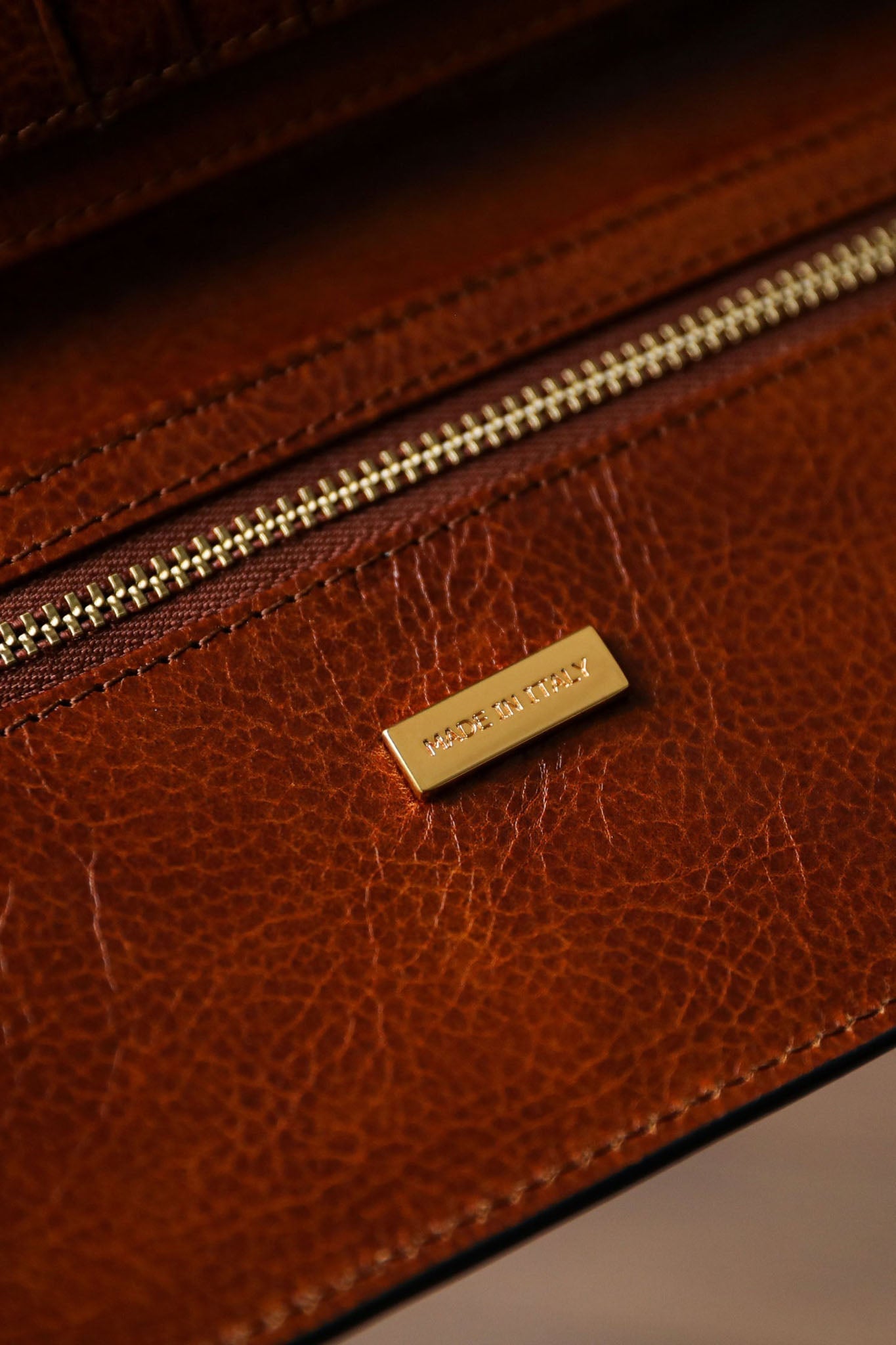 Time Resistance The Periodic Table, coat wallet lompakko, konjakki