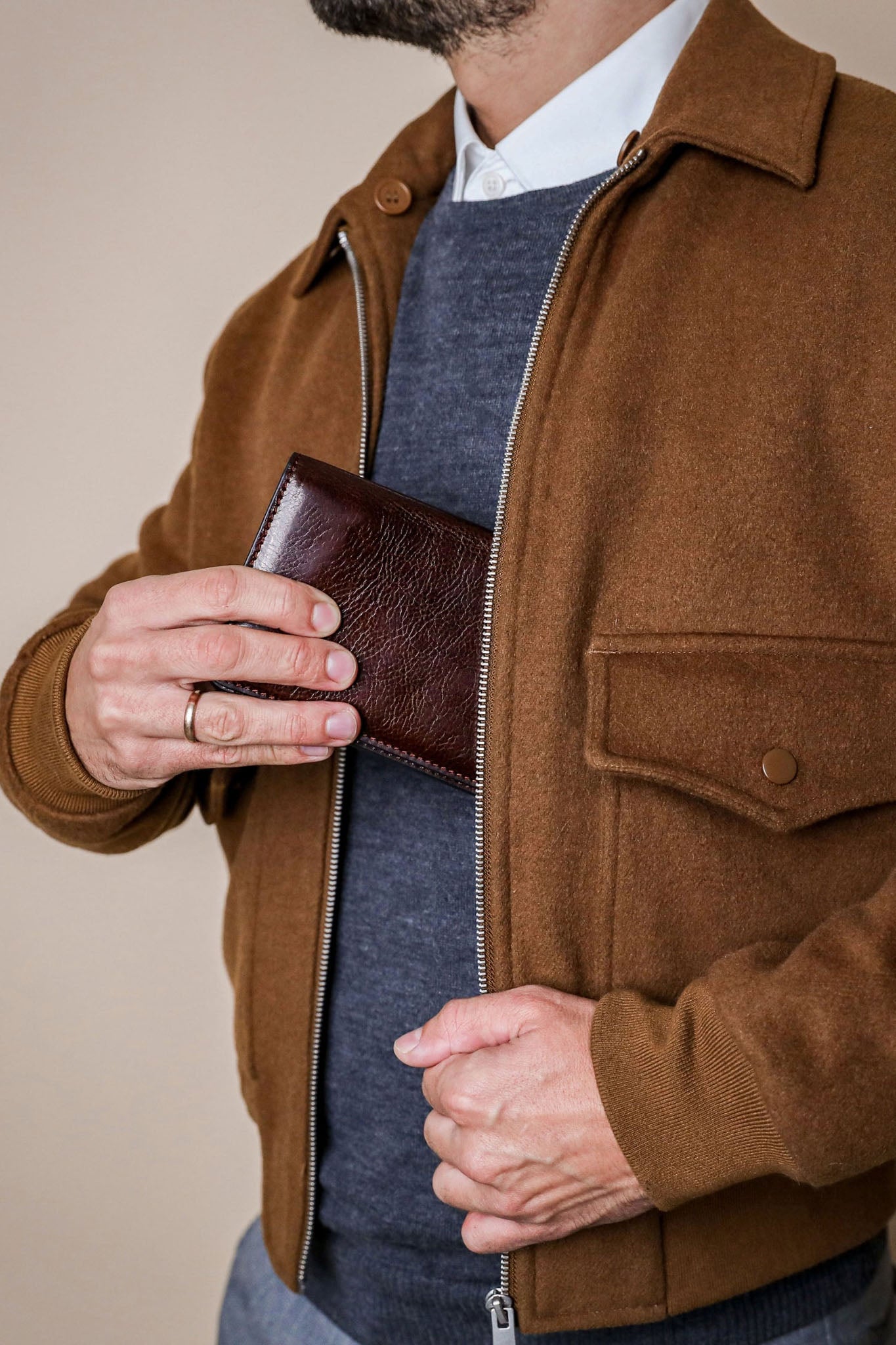 Time Resistance The Periodic Table, coat wallet lompakko, ruskea