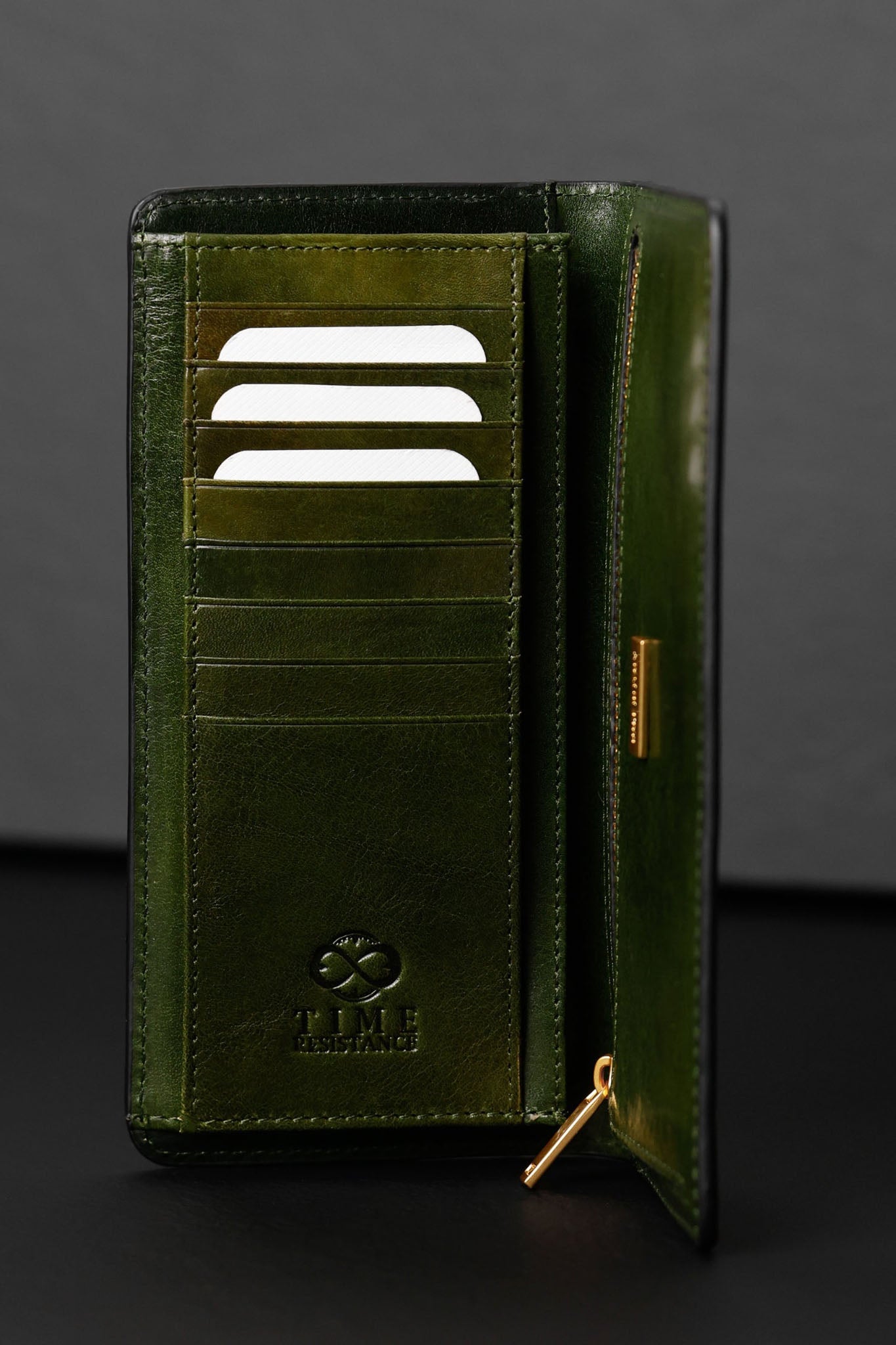 Time Resistance The Periodic Table, coat wallet lompakko, vihreä